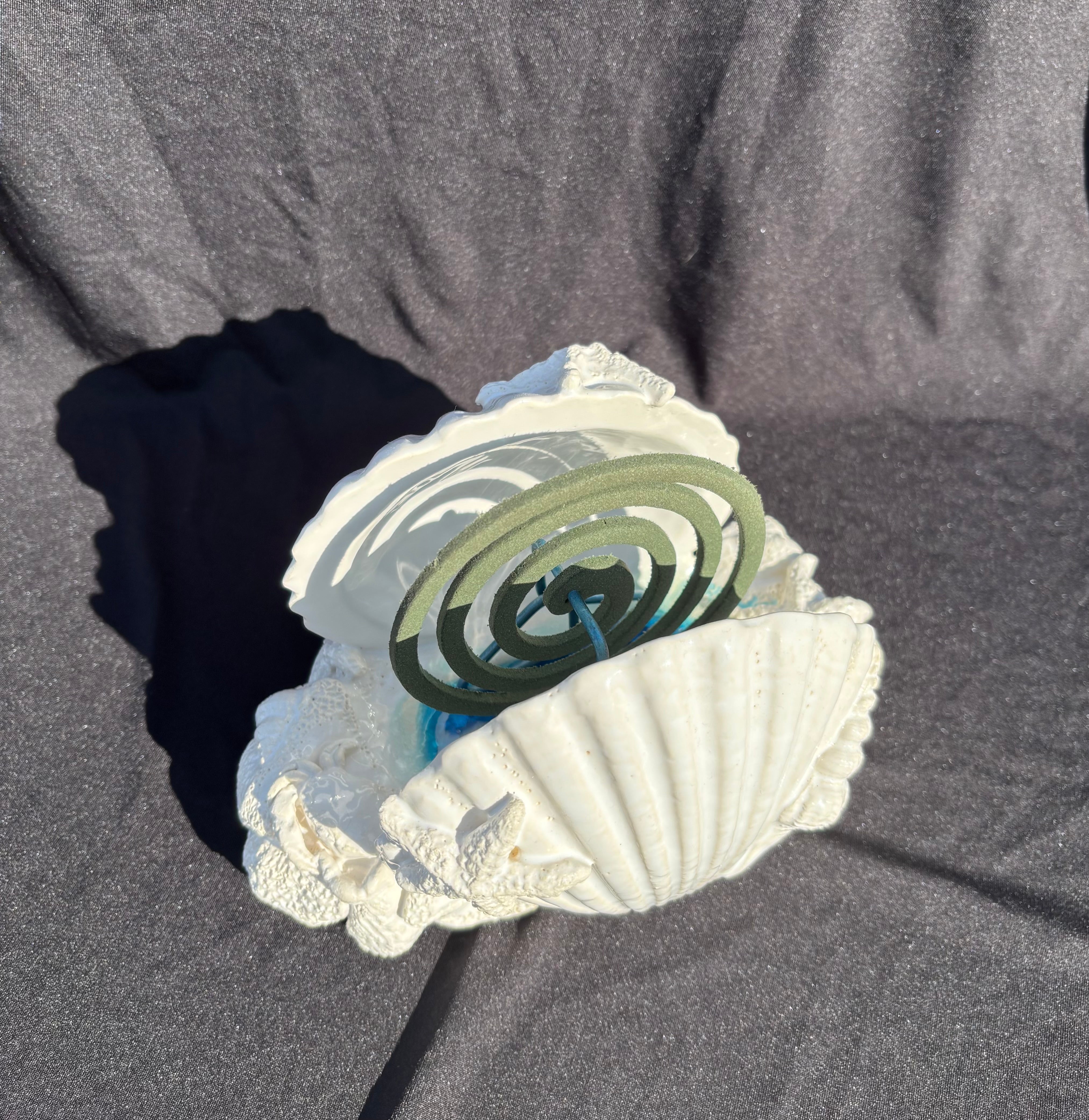 Ceramic Mosquito Coil Holder