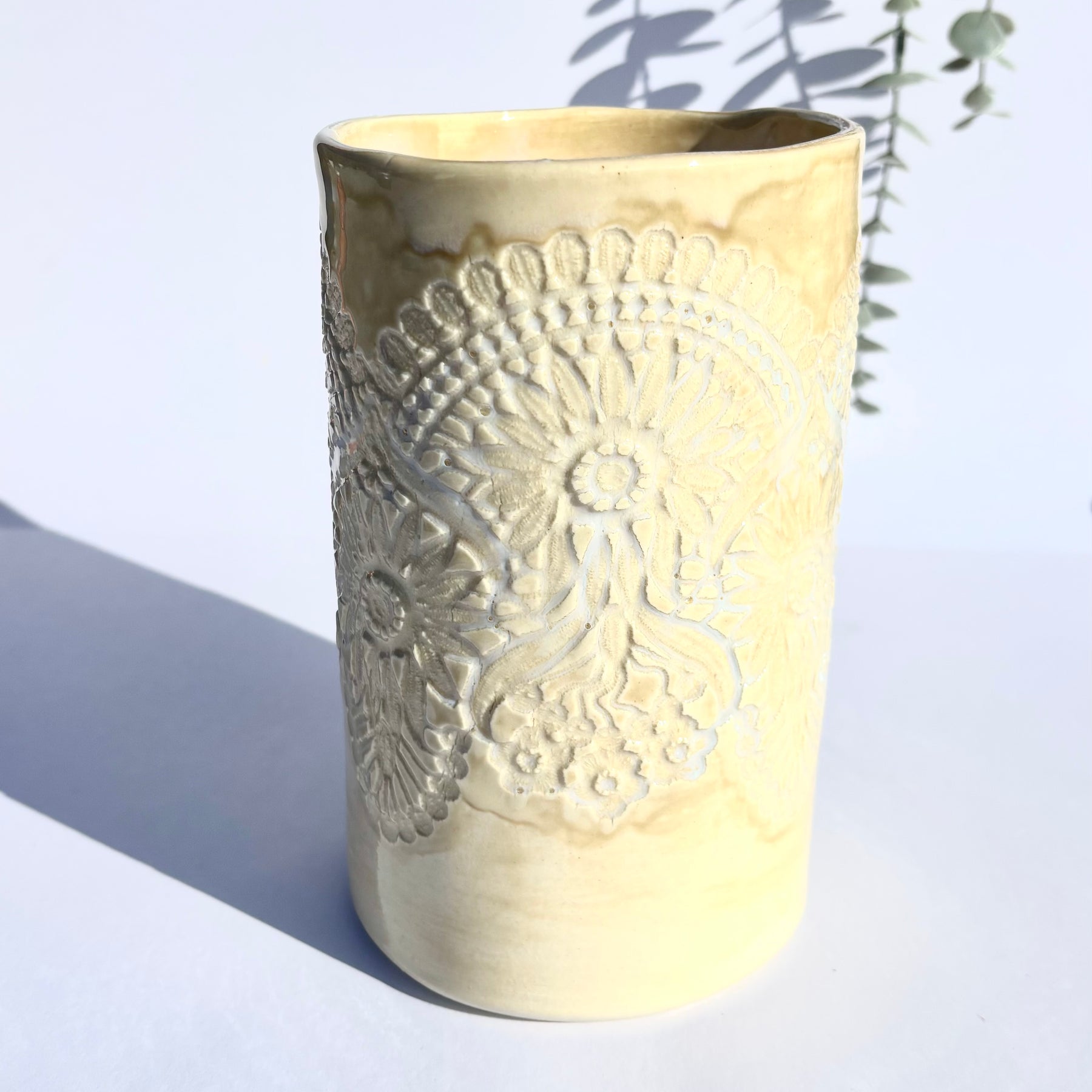 Hand Built Ceramic Vase