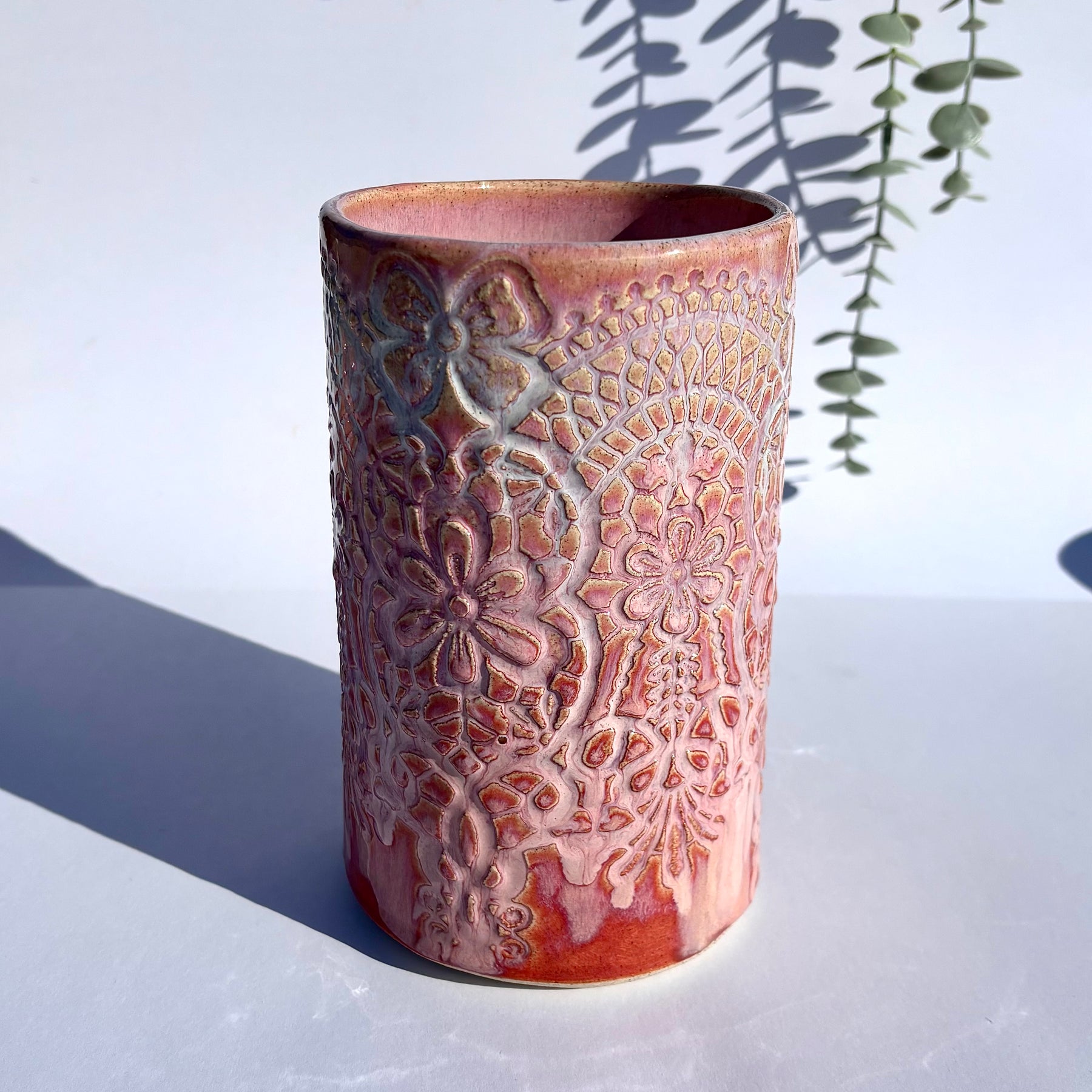 Hand Built Ceramic Vase