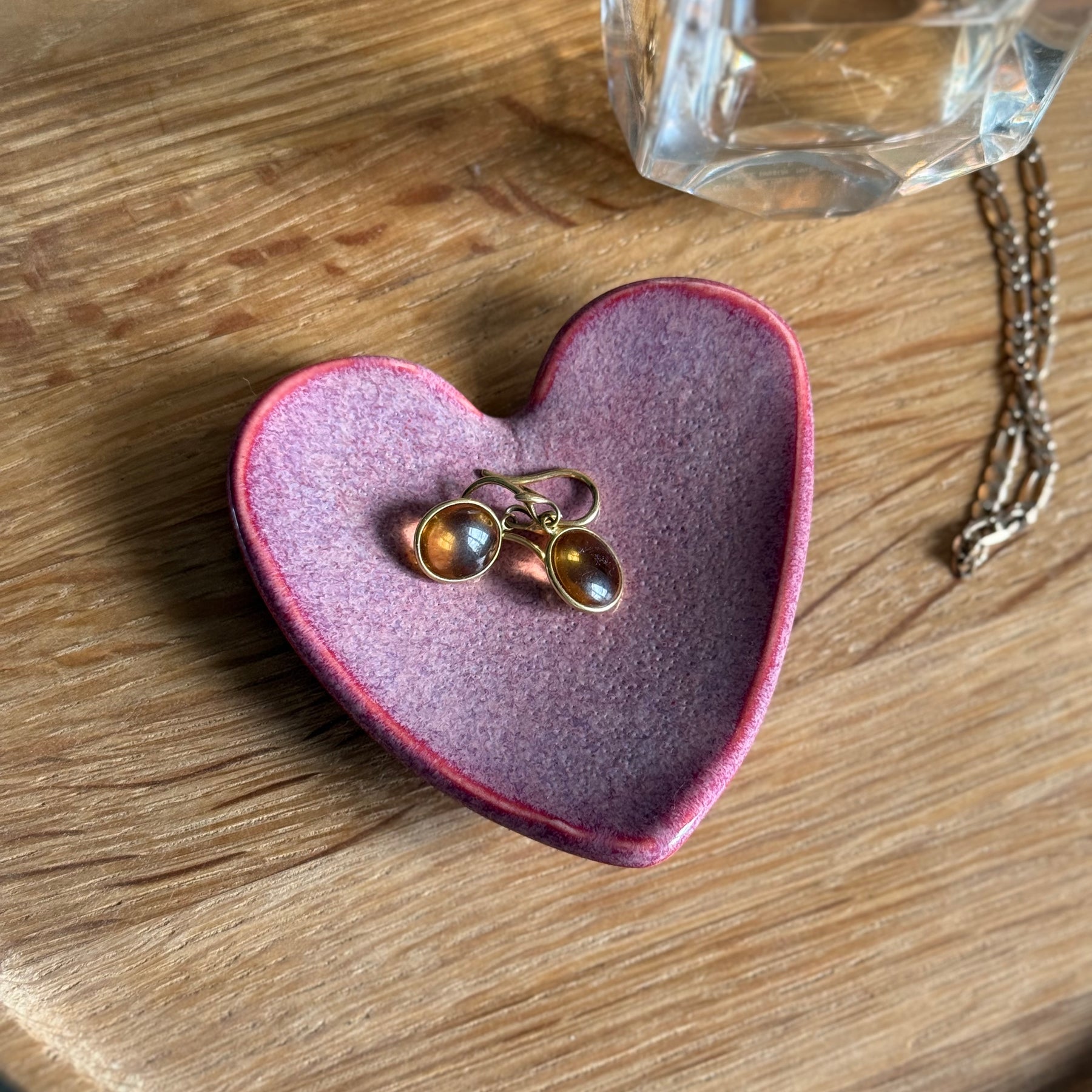 Handmade Trinket Dish | Heart Shaped | Jewellery