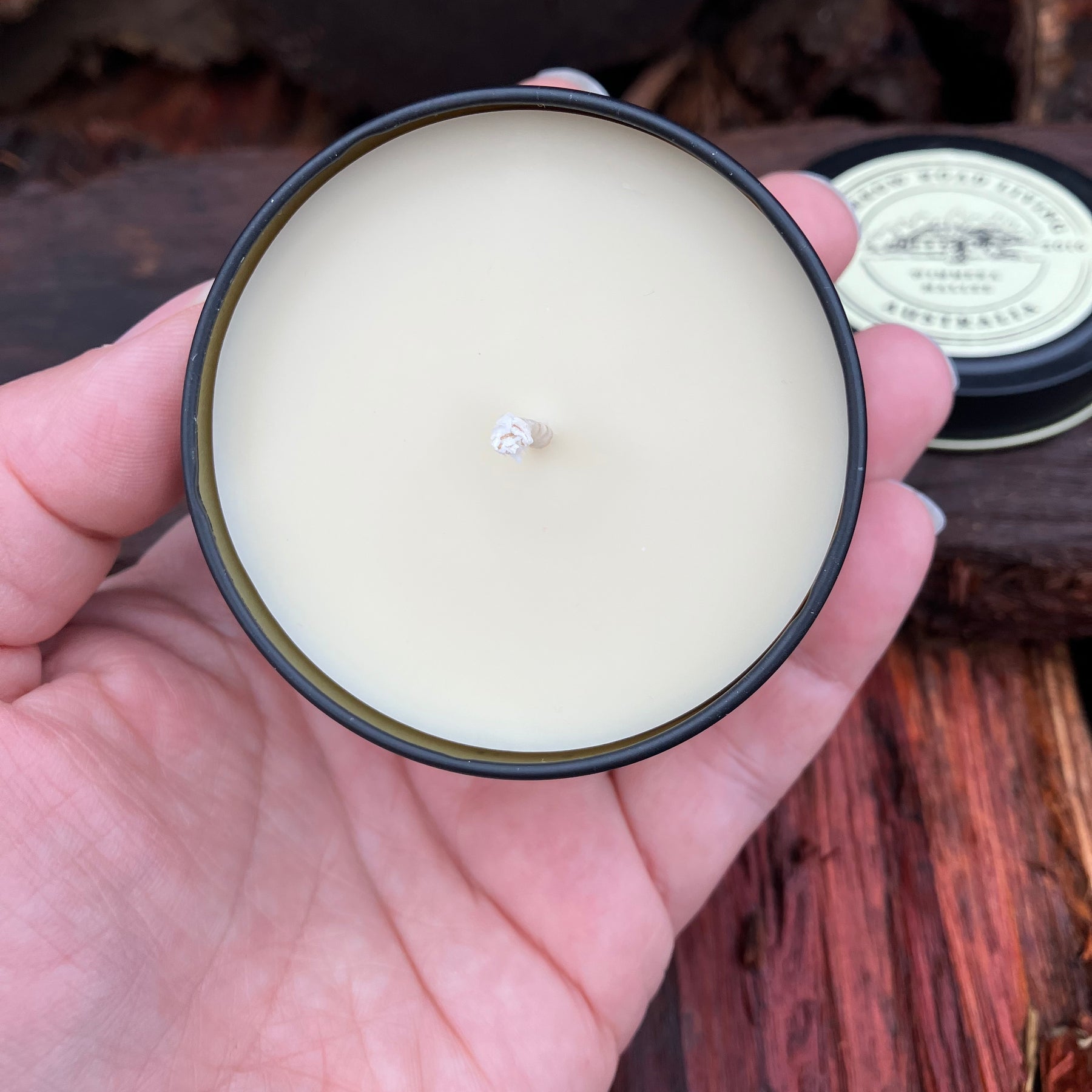 Beeswax Travel Tin Candle – 20+ Hour Burn Time