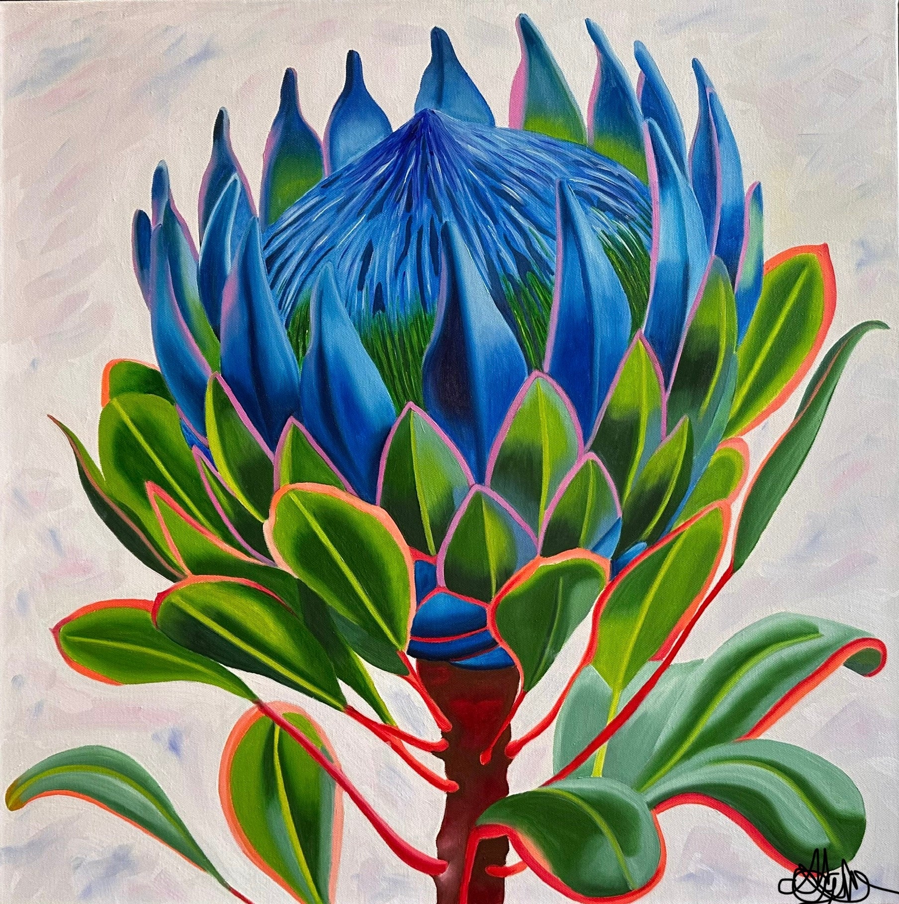 Your Majesty - Original Oil Painting - Hand Painted