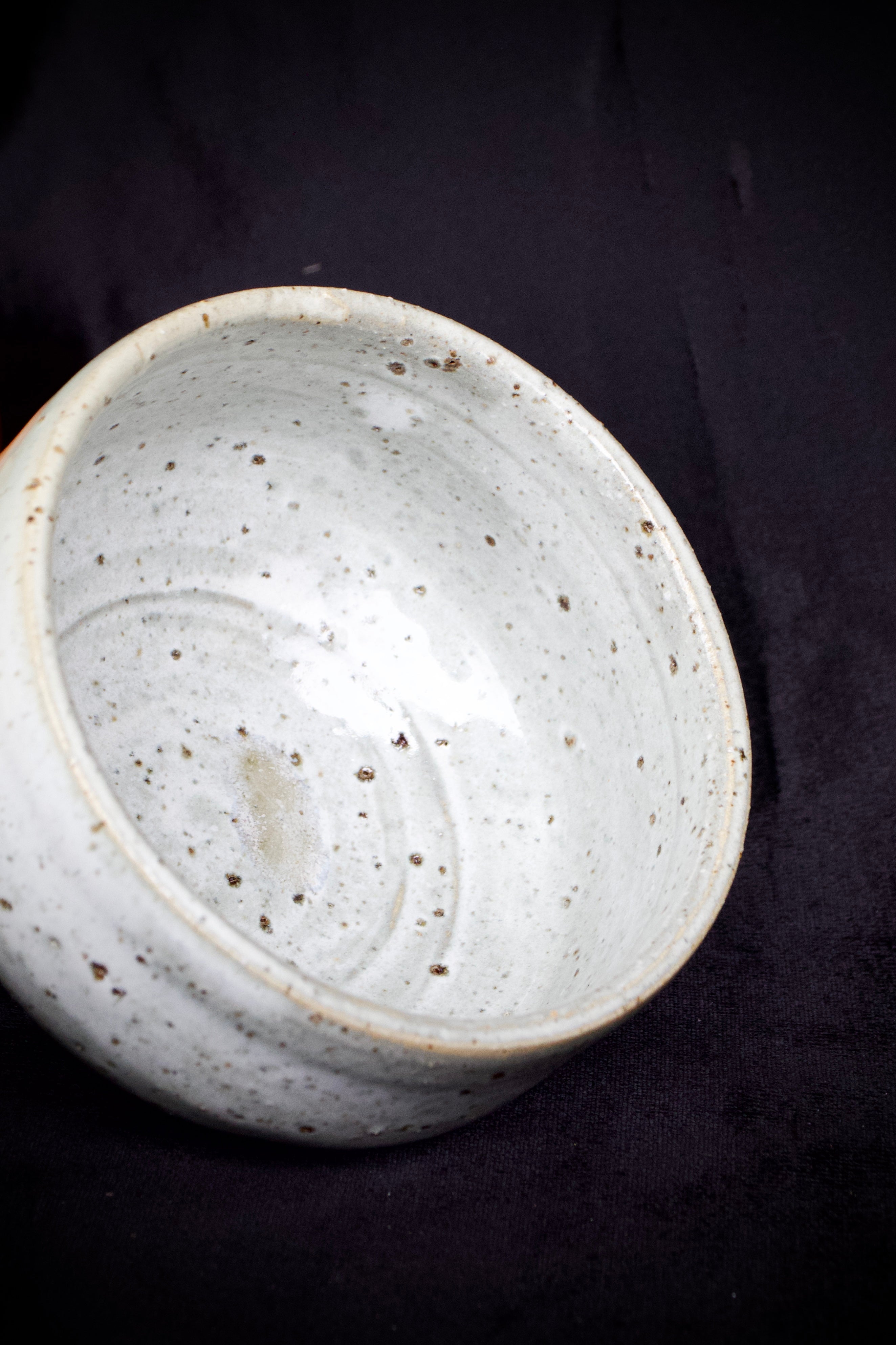 Small Chawan or Matcha Bowl - Marshmallow colour-way (4/4)