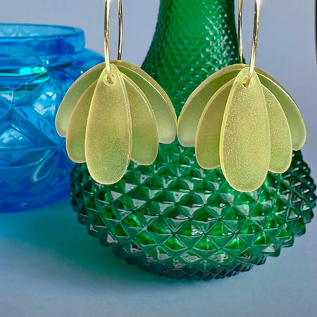 Fids Flower 3 Piece Olive Green Hoop