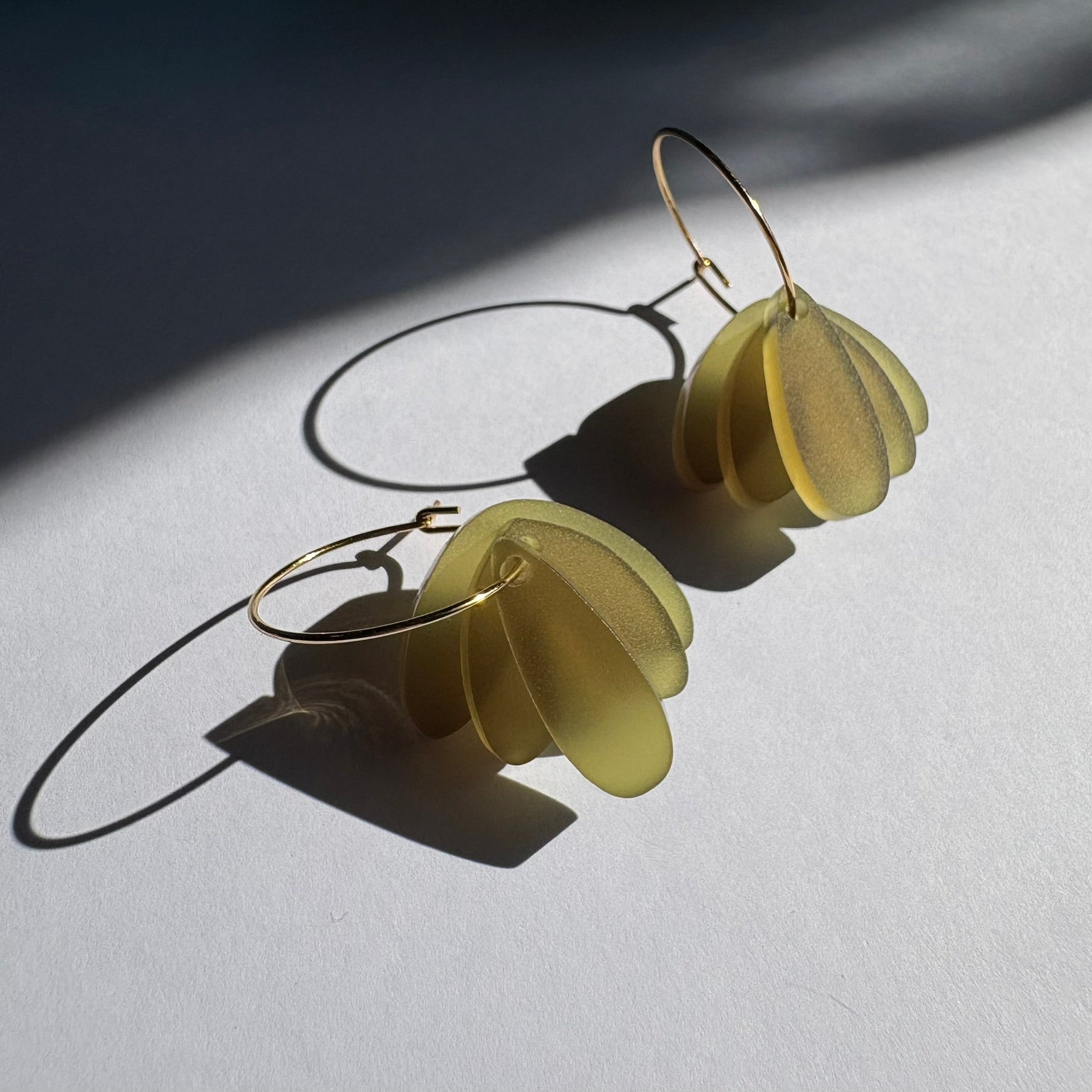 Fids Flower 3 Piece Olive Green Hoop