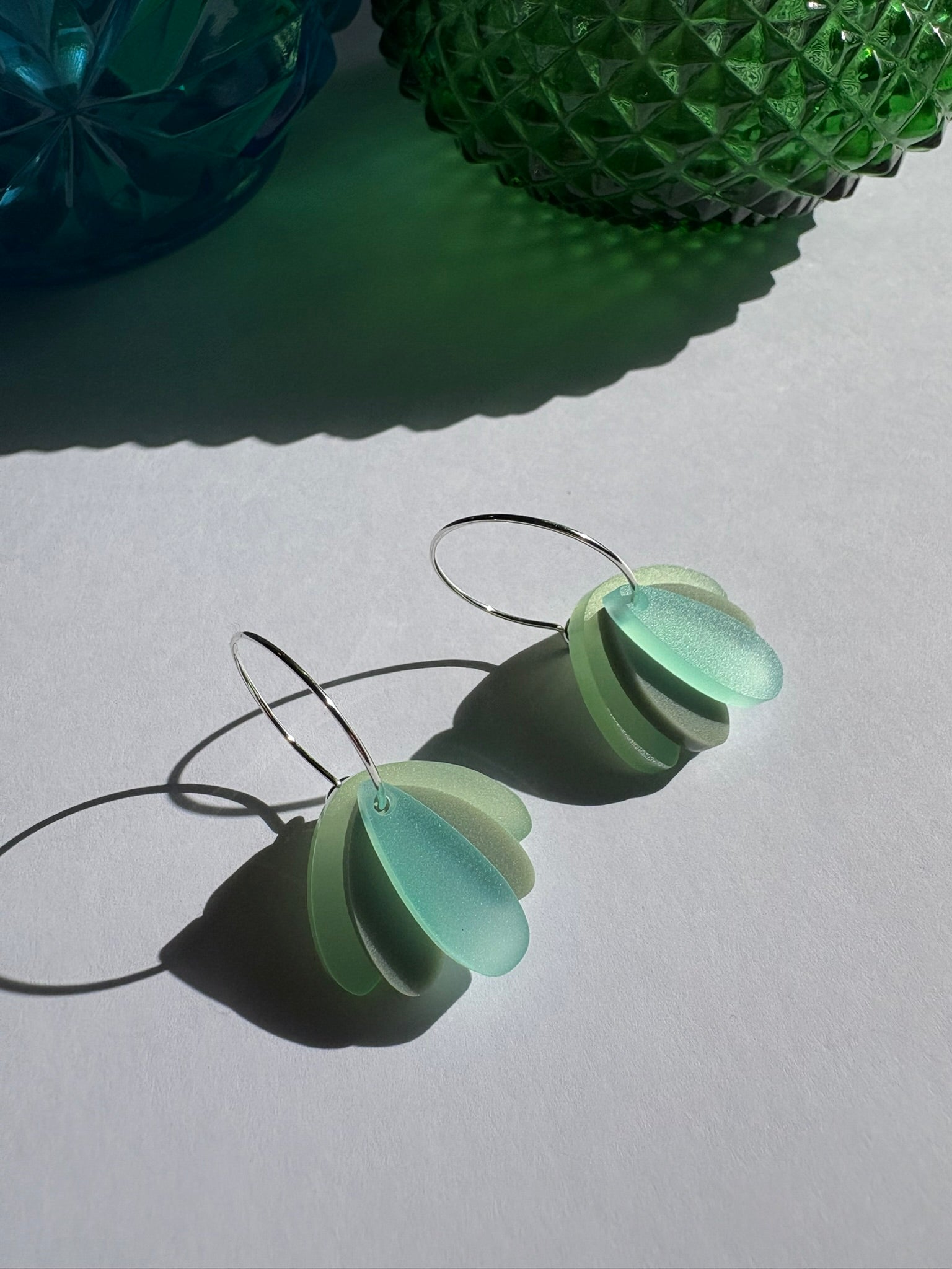 Fids Flower 3 Piece - Pale greens