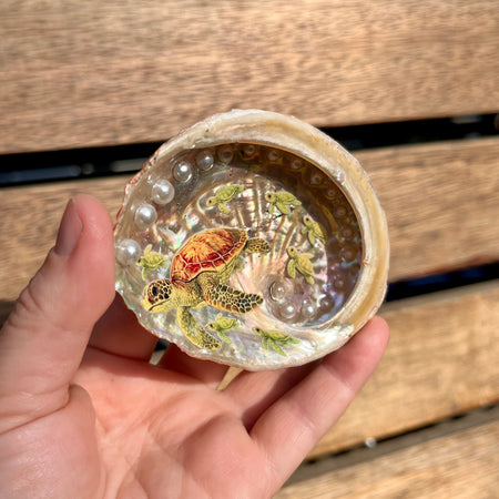 Turtle Ocean Shell Dish For Trinkets