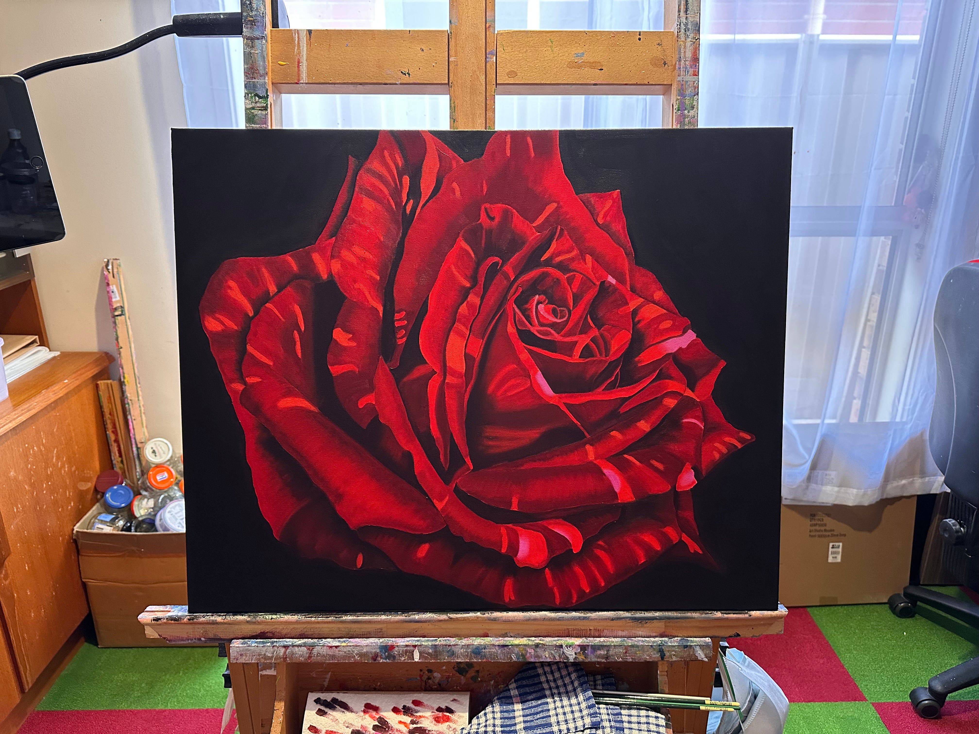 Original Oil Painting - Hand Painted - Blooming Night