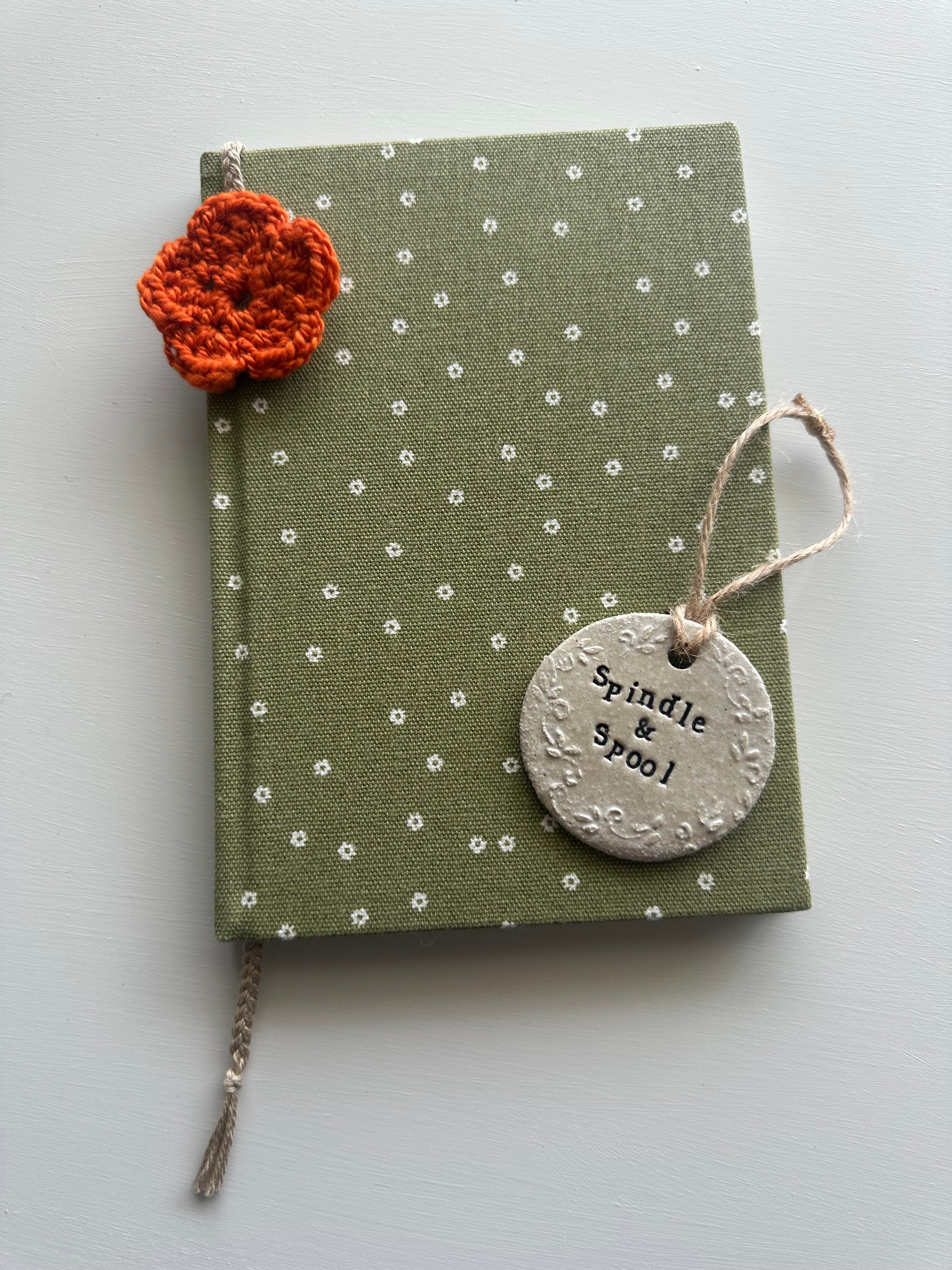 Handspun Flower Bookmarks - Perfect Teacher Gift