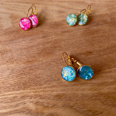 Resin earrings