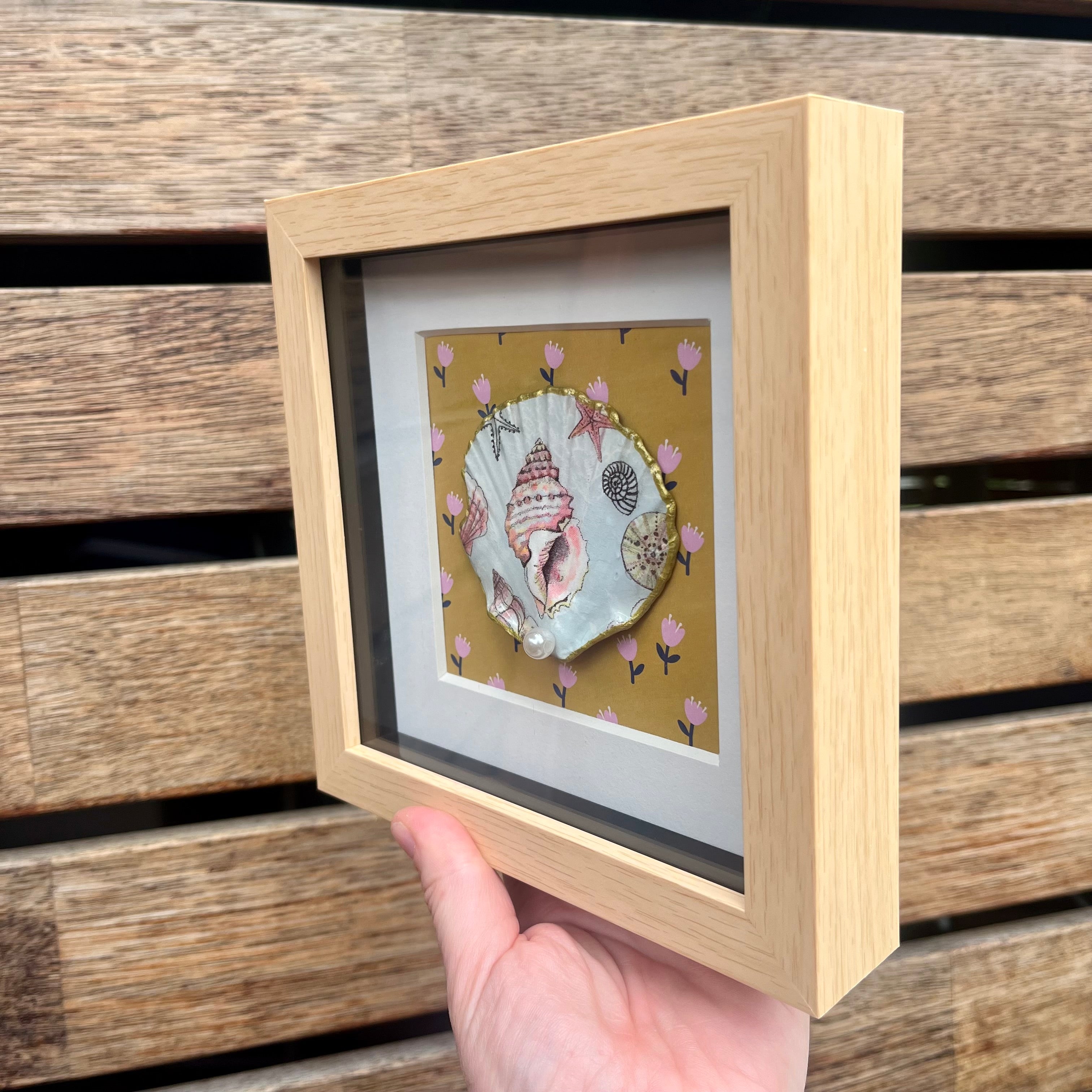 DAMAGE Coastal Shell Art Eclectic Style