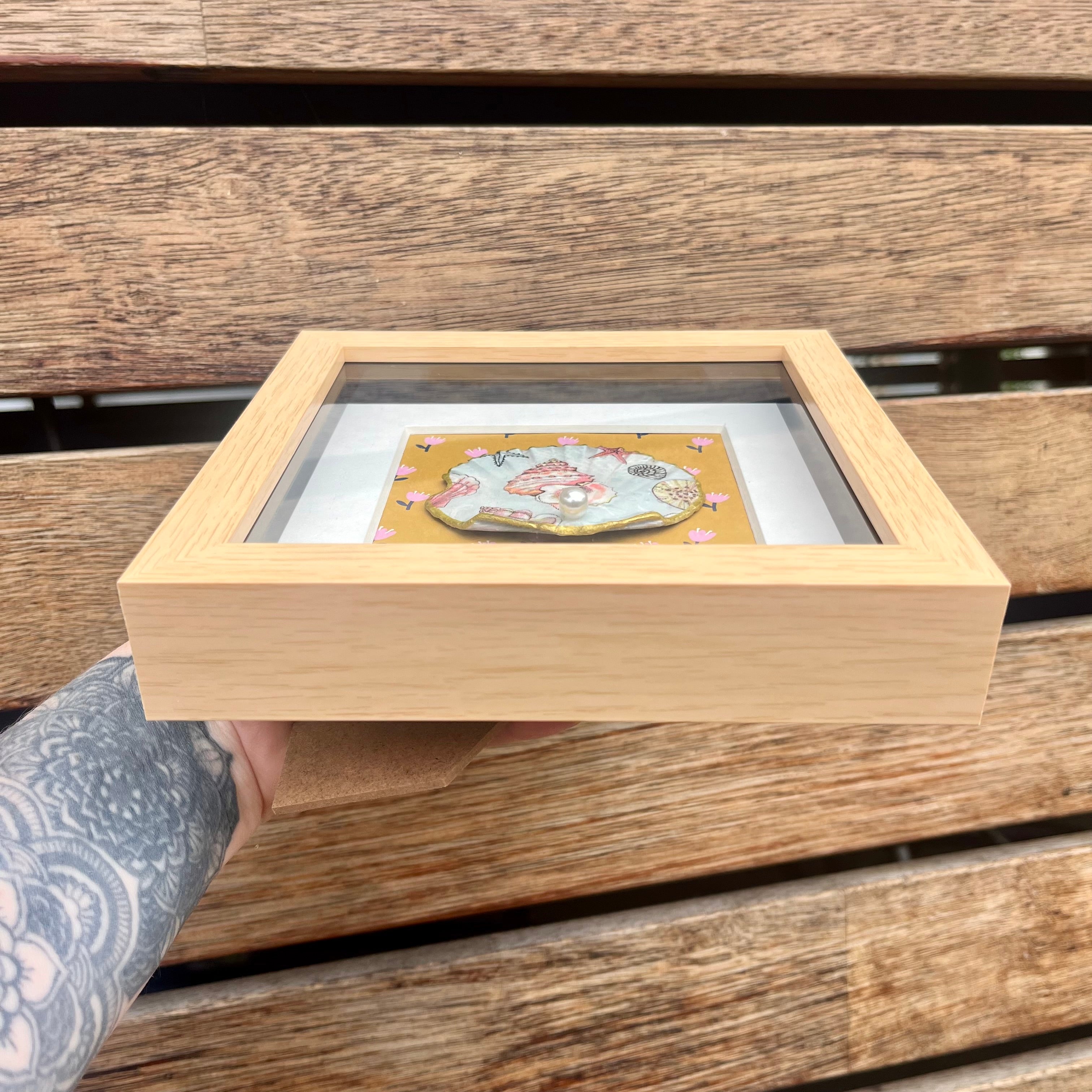 DAMAGE Coastal Shell Art Eclectic Style