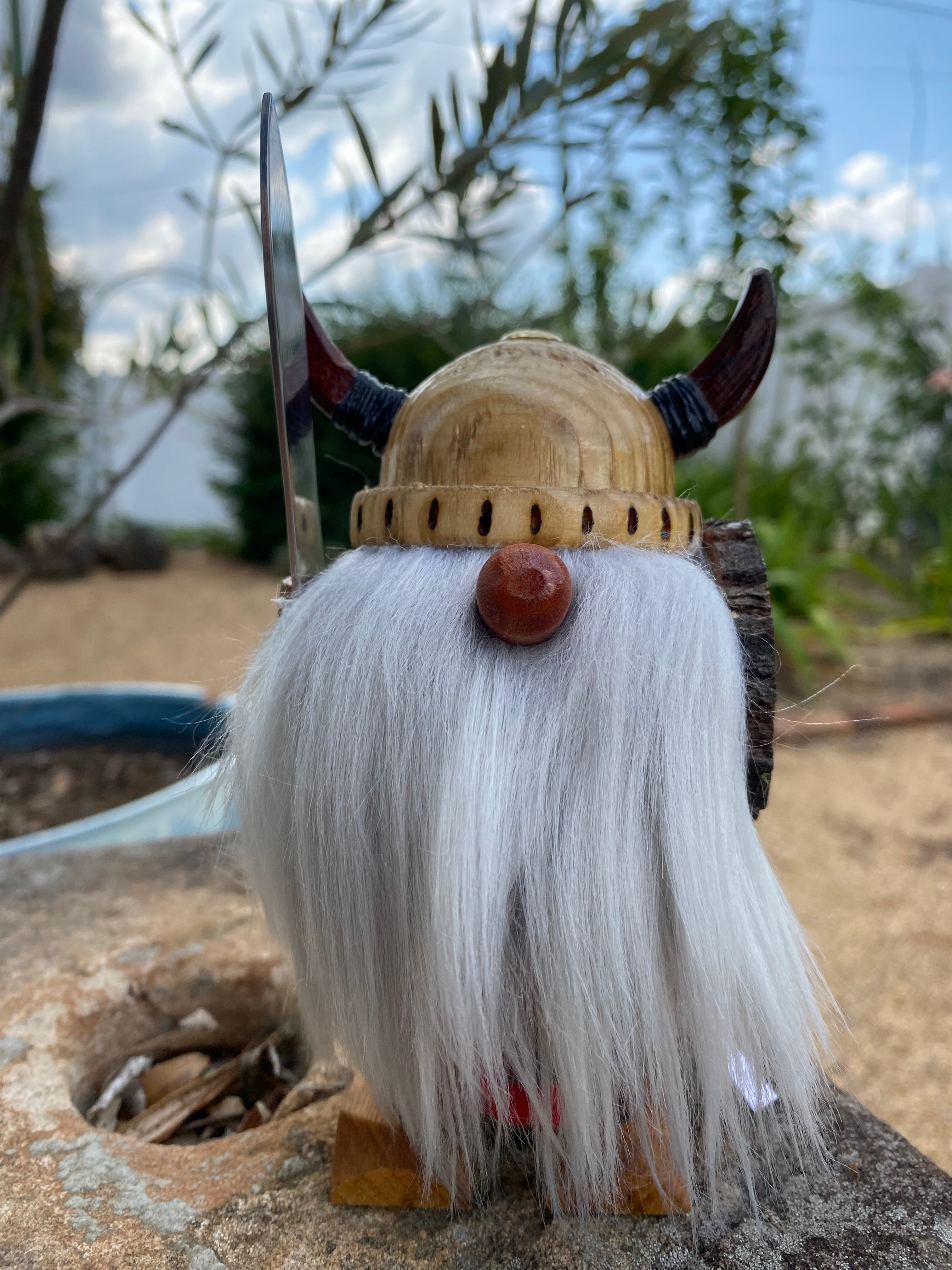 Scottish Highlander, Light Grey Beard