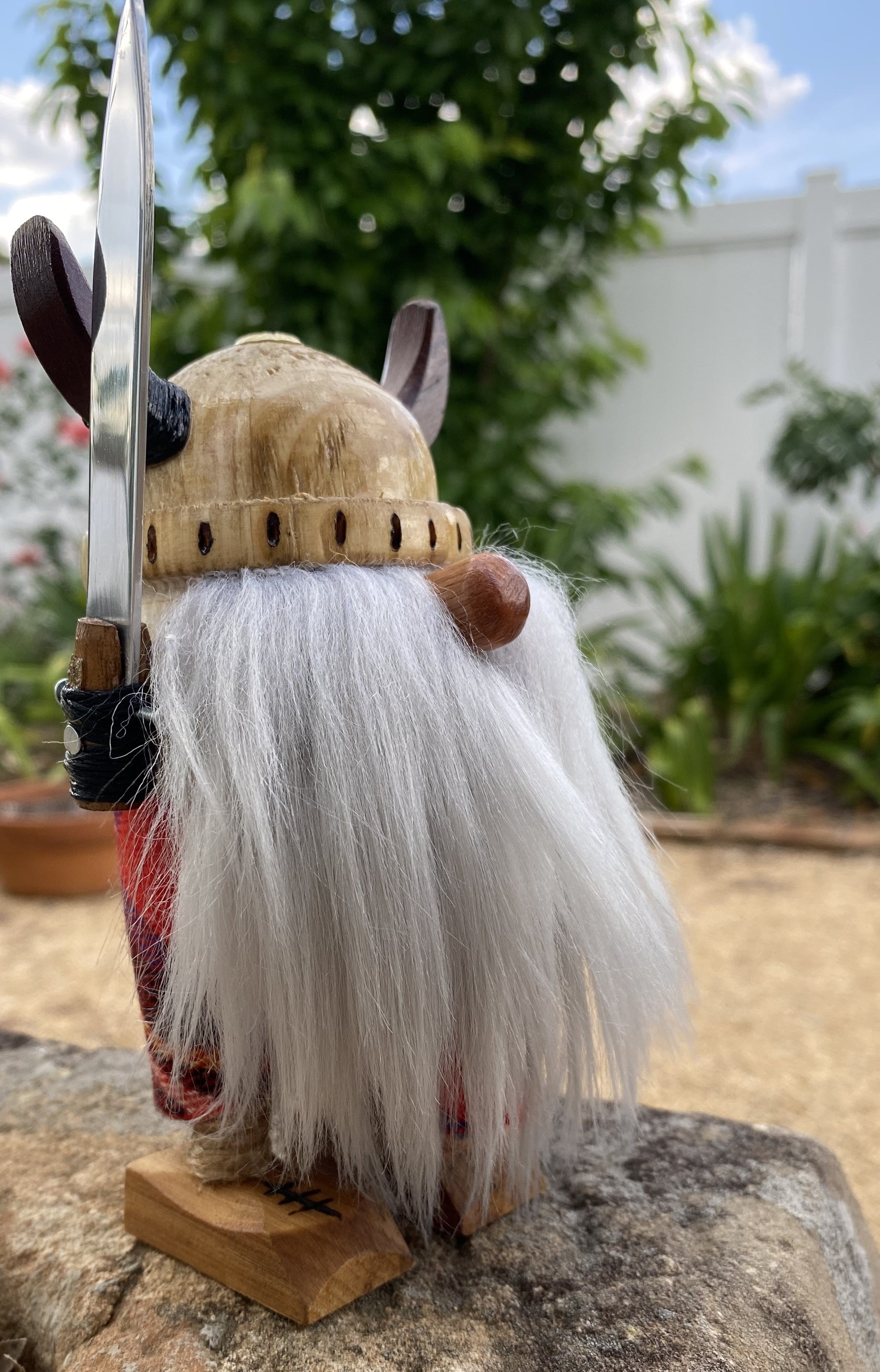 Scottish Highlander, Light Grey Beard