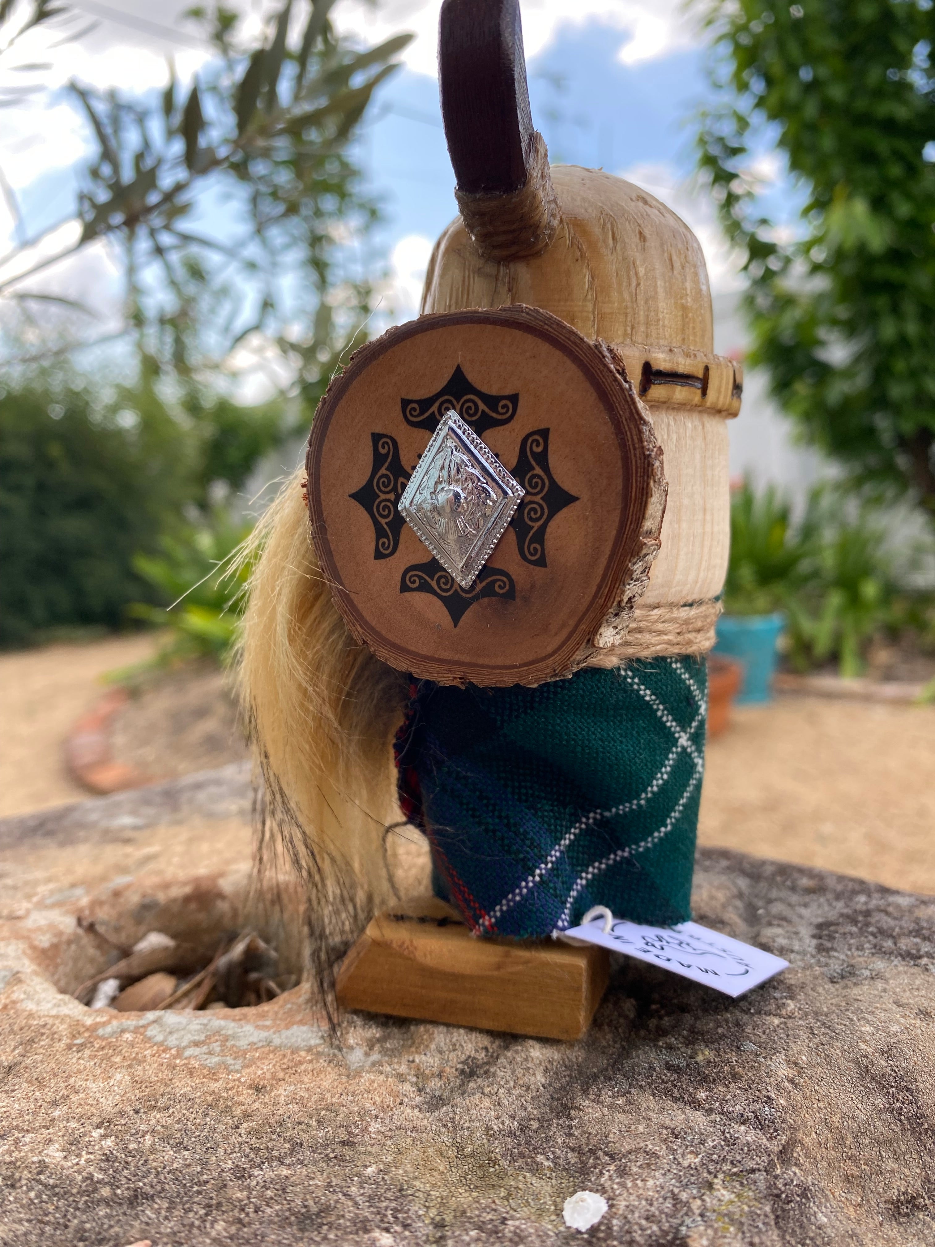 Scottish Highlander , light ginger beard