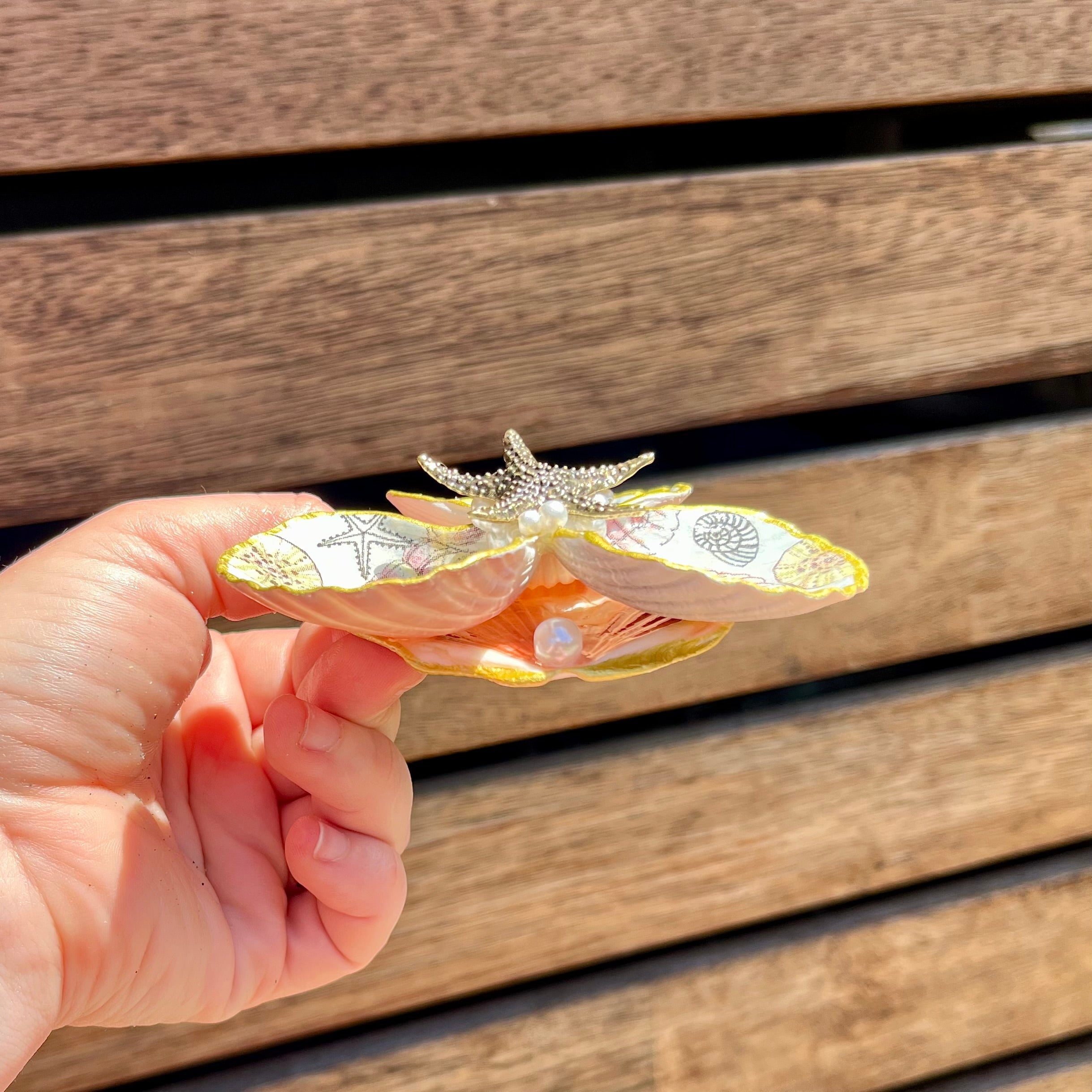 Seashell Trinket Tray With Coastal Vibes