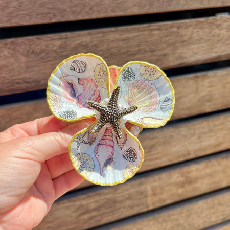Seashell Trinket Tray With Coastal Vibes