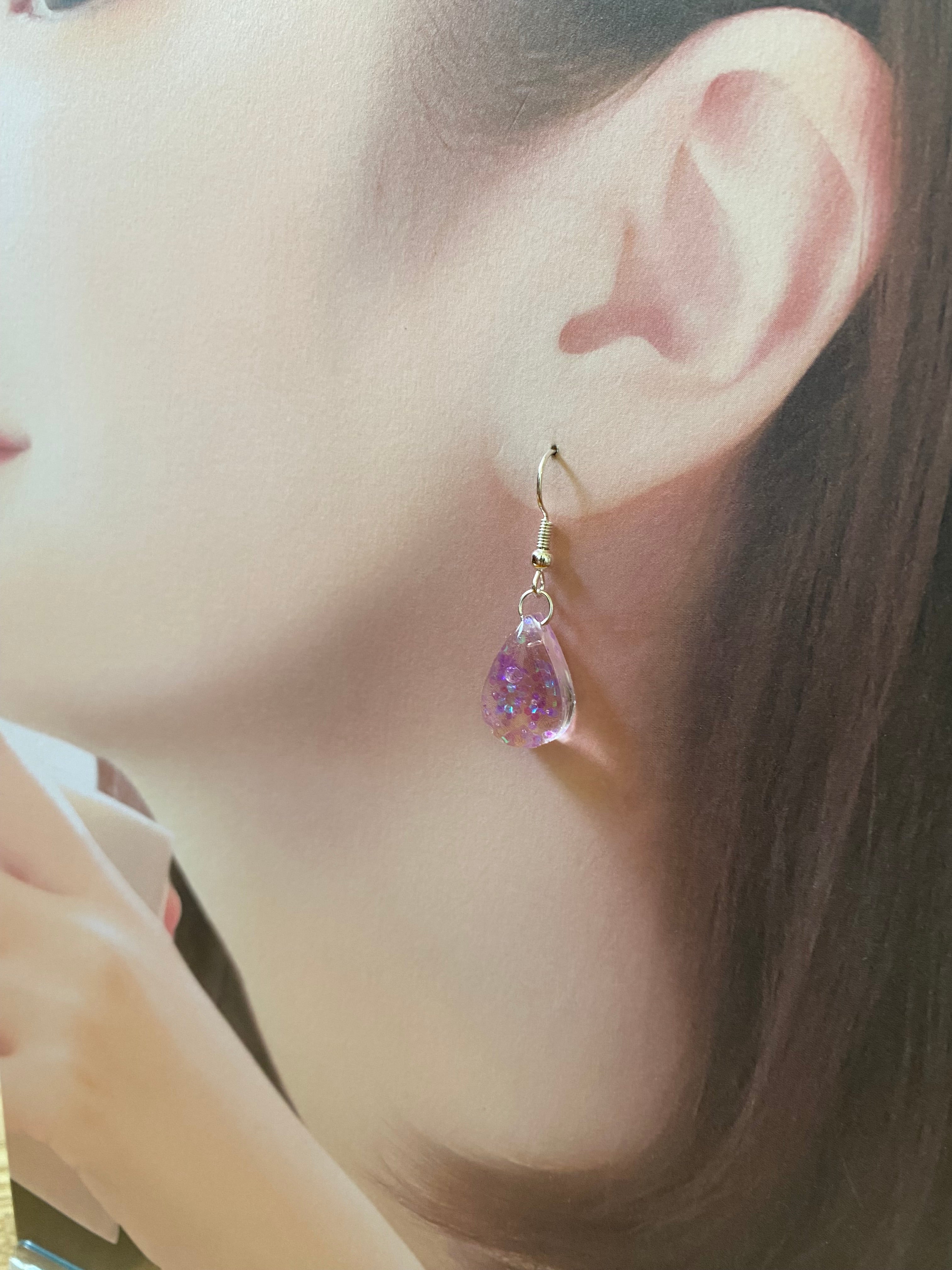 Resin earrings