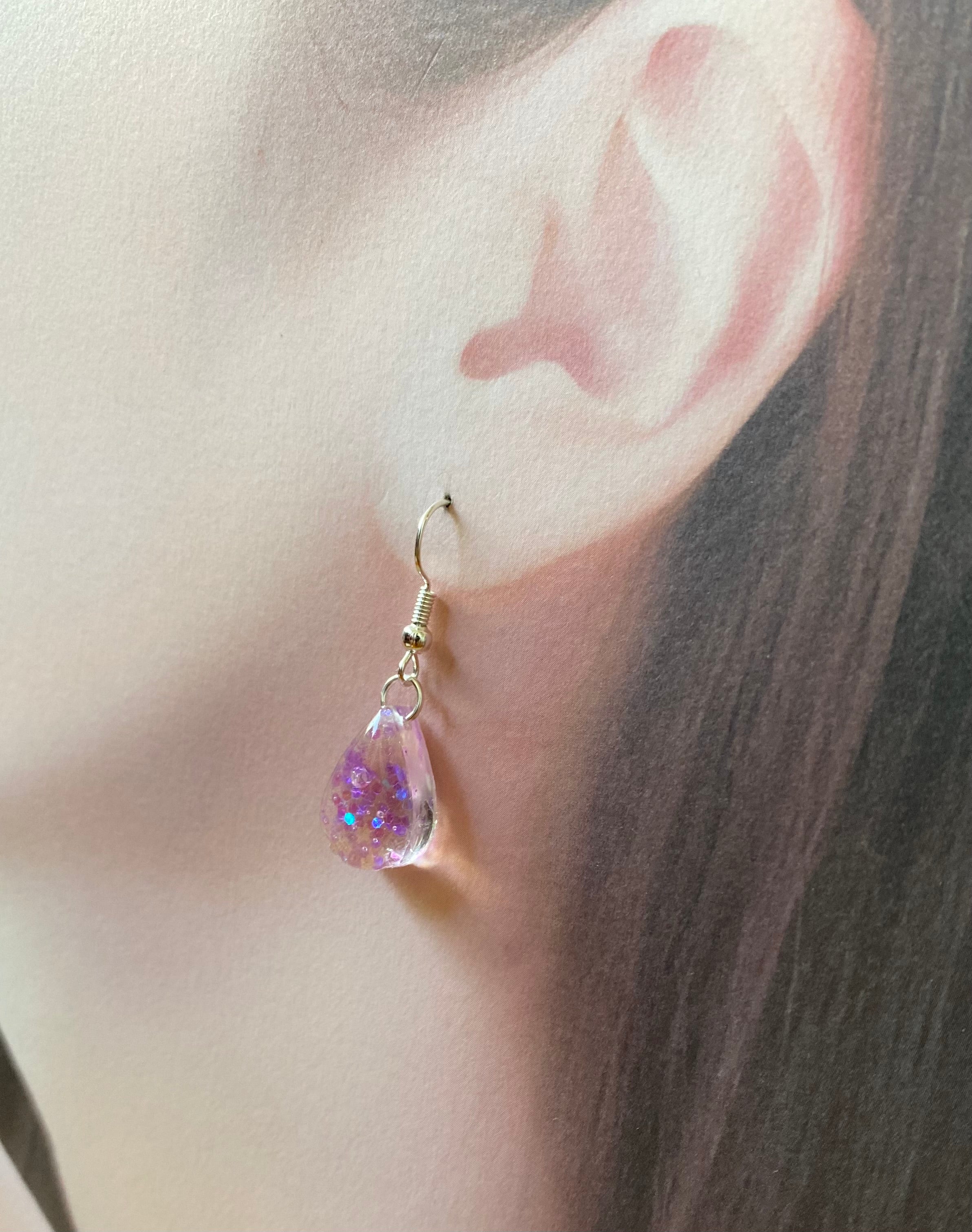 Resin earrings