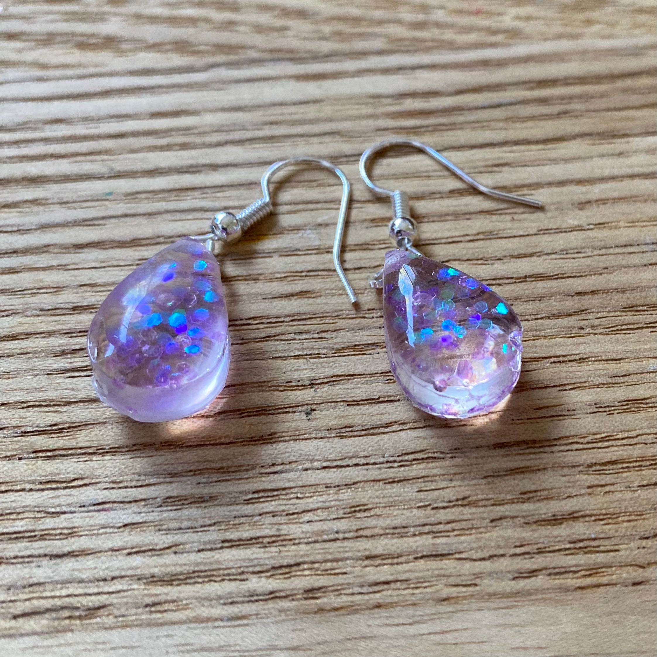 Resin earrings