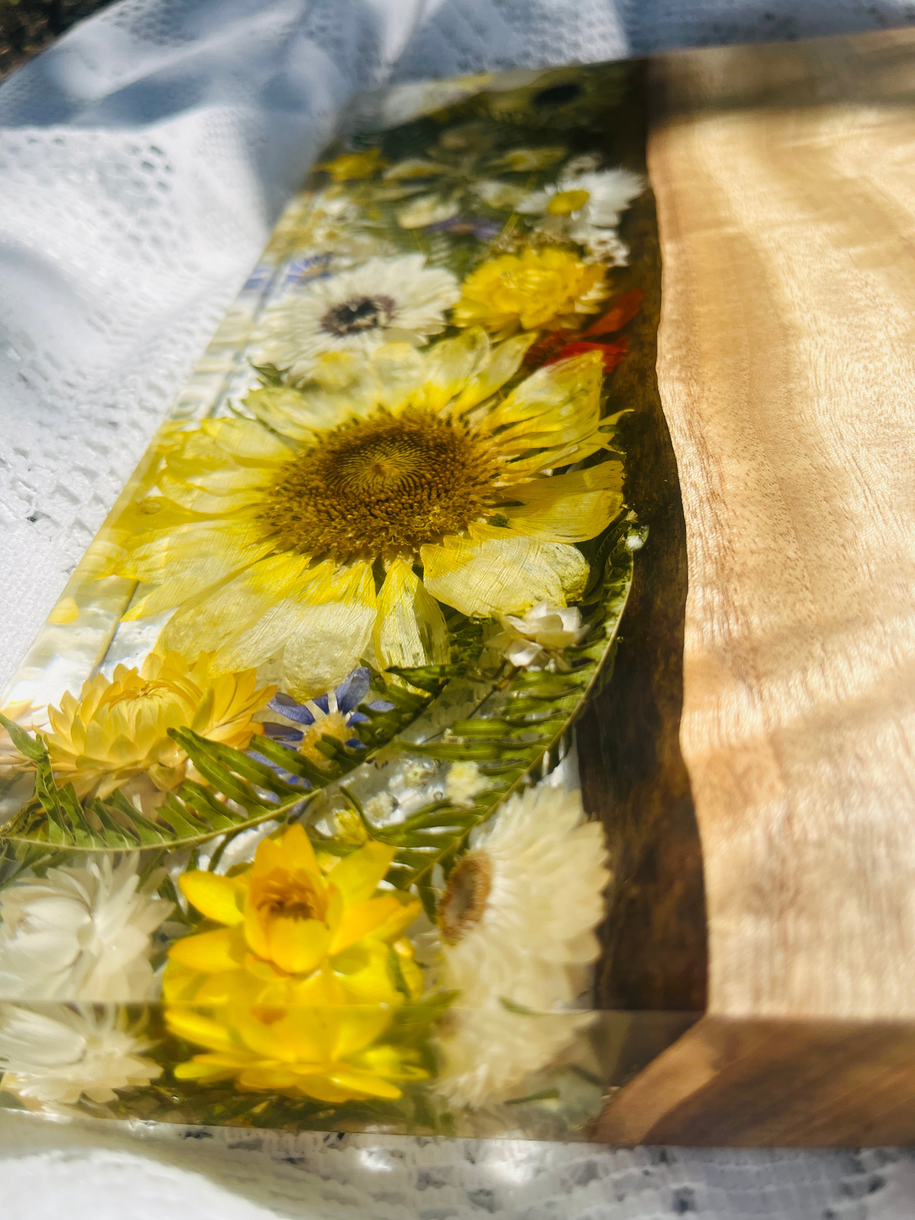 Rectangular Resin Serving Board