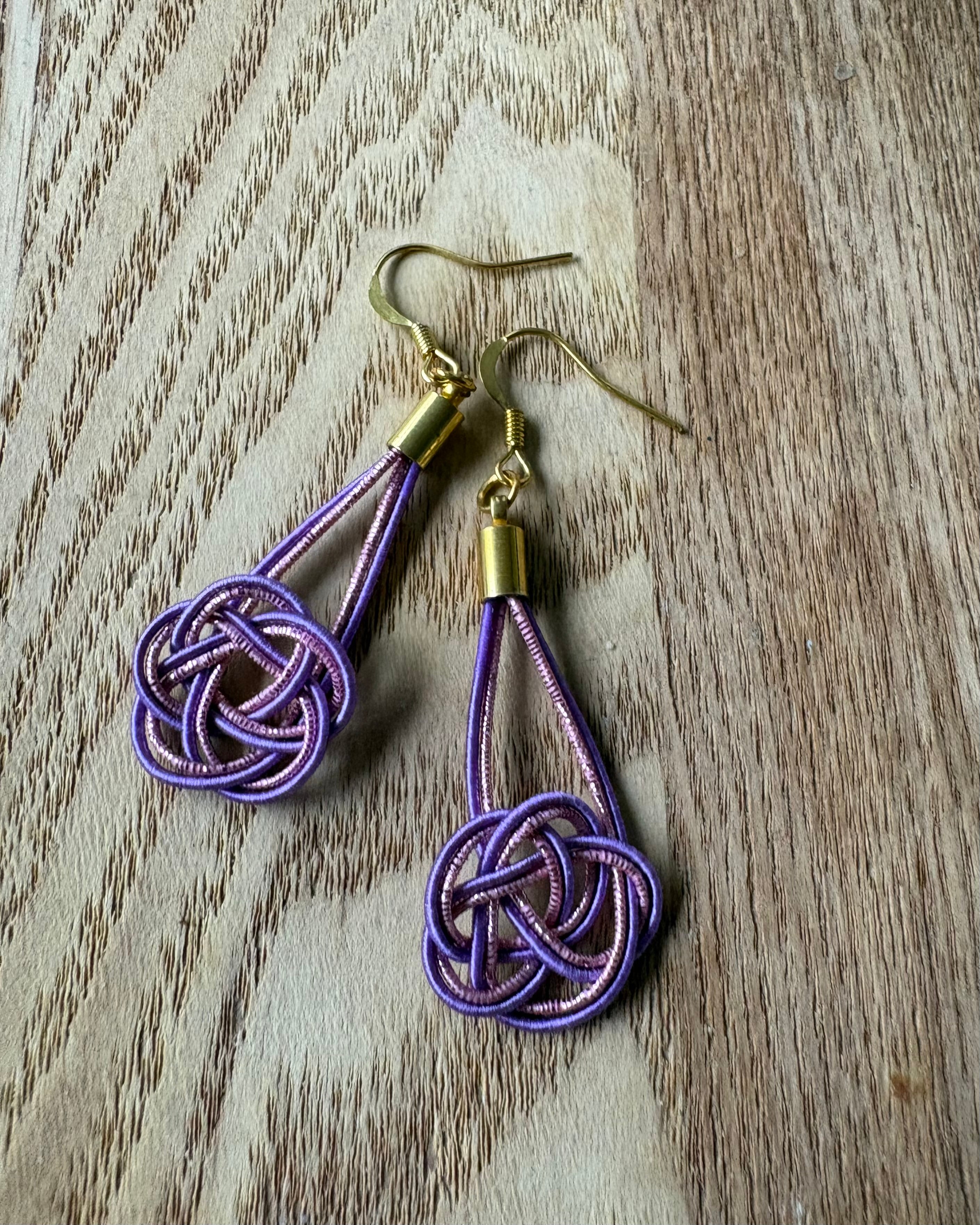 Ume Mizuhiki earrings