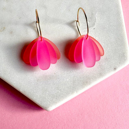 Fids Flower 3 Piece Nectarine and hot pink