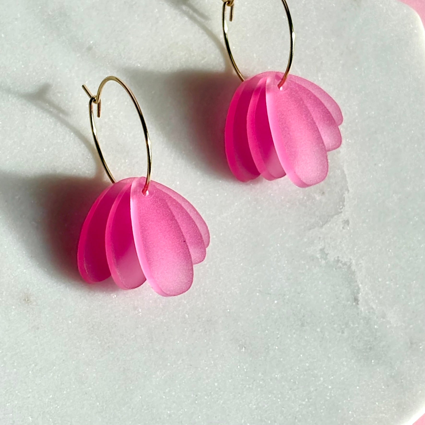 Fids Flower 3 Piece - Hot pink