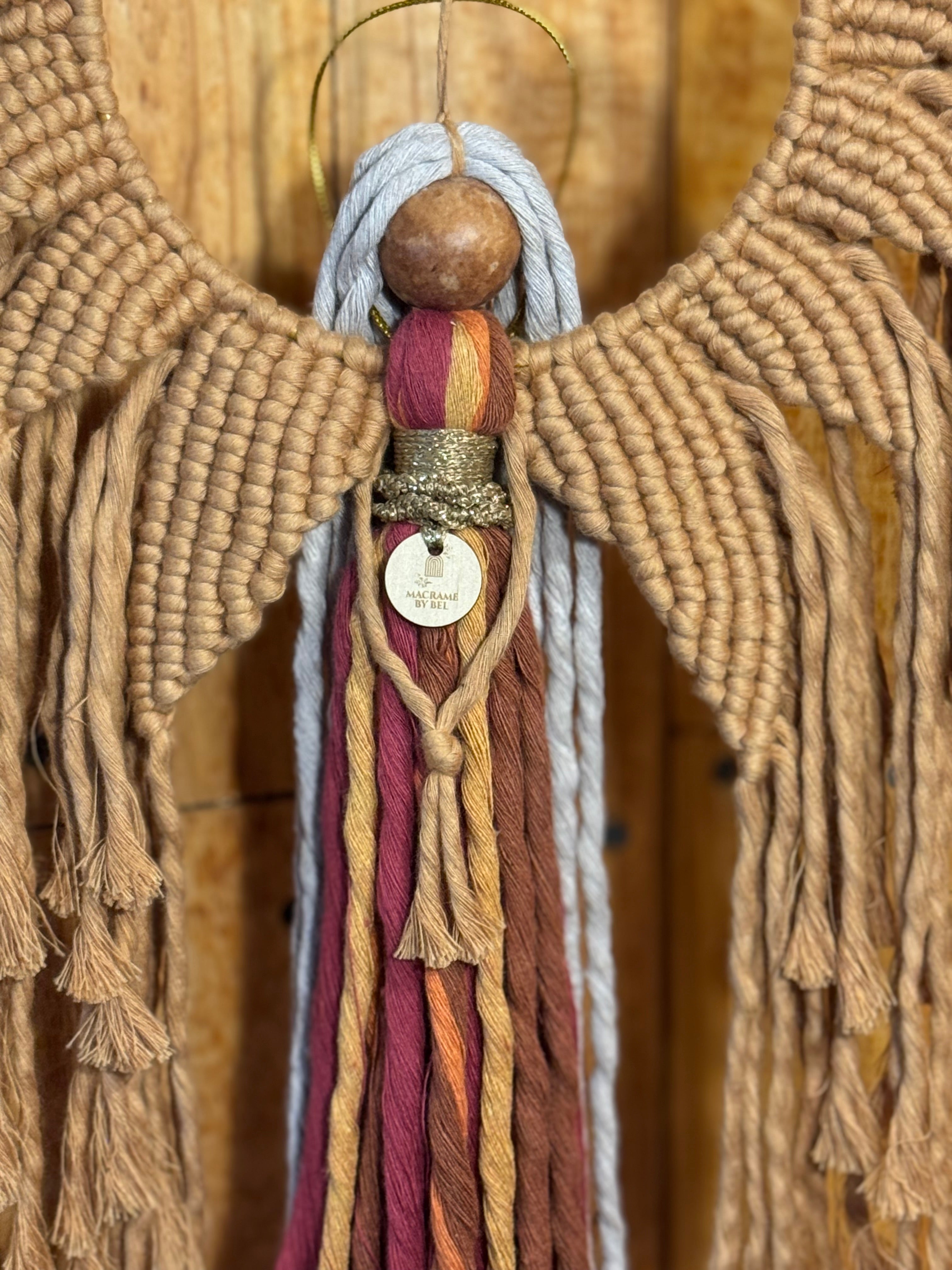 Macrame "Earth Angel"