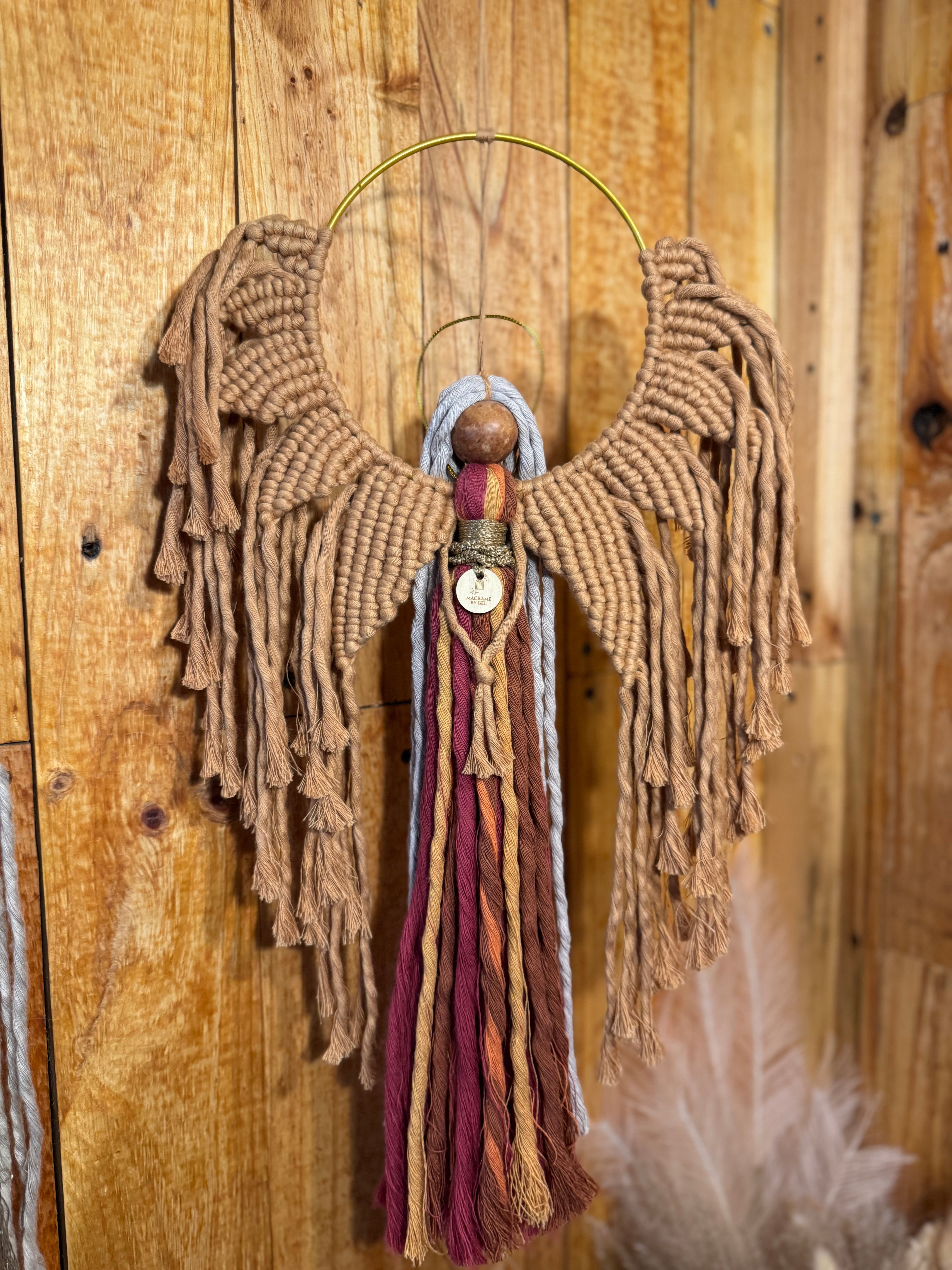 Macrame "Earth Angel"