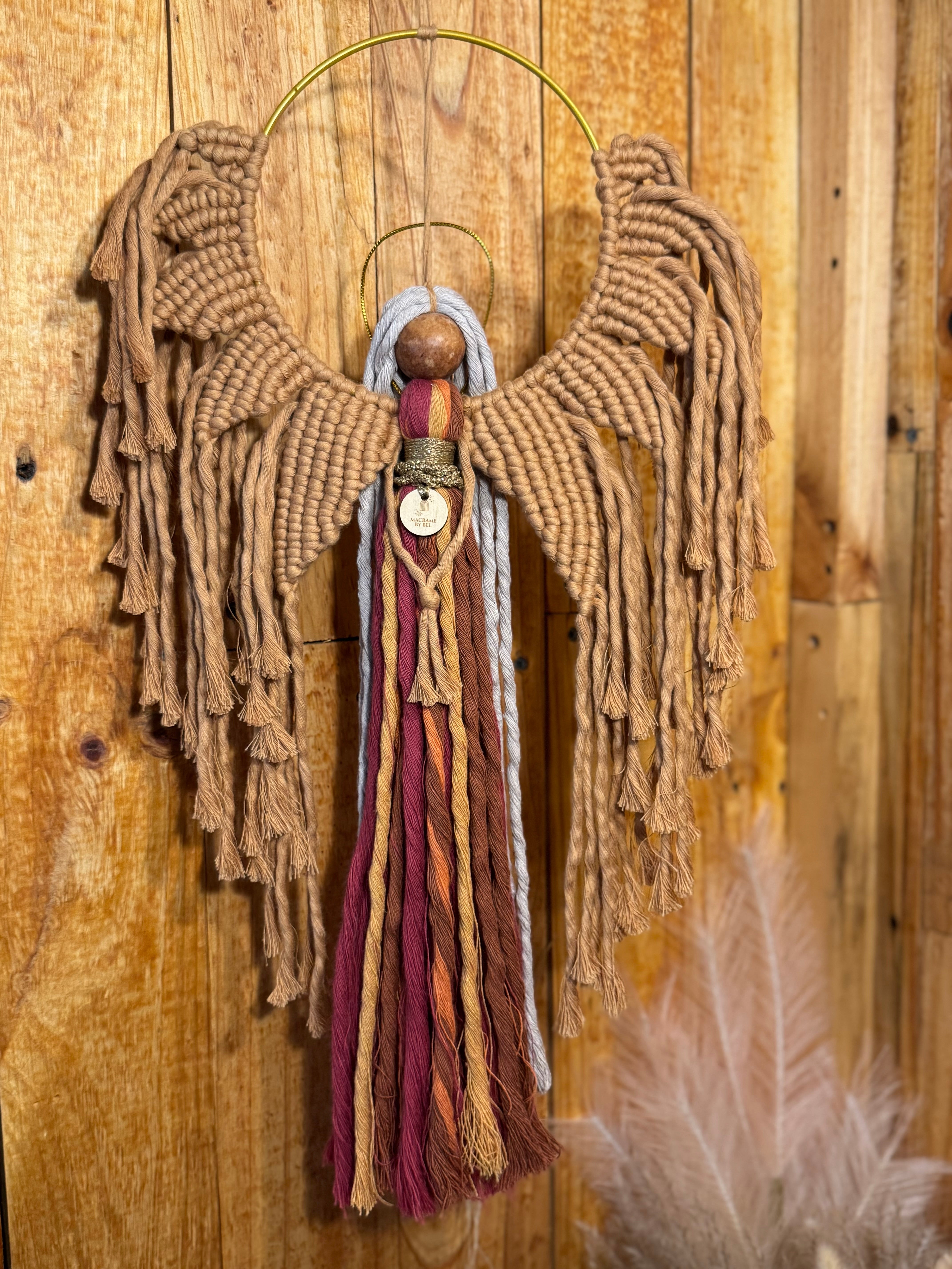 Macrame "Earth Angel"