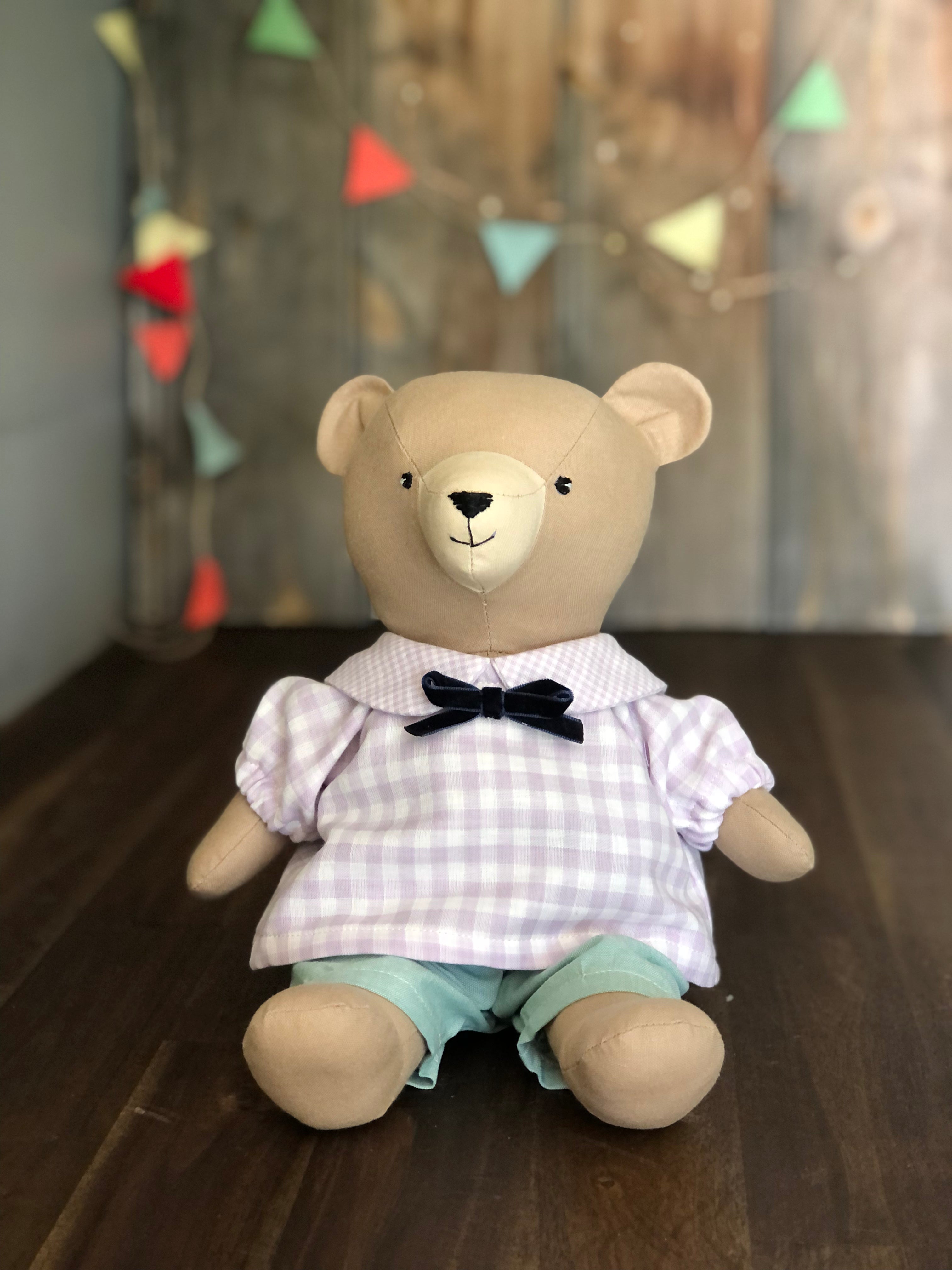 Bear Toy, natural soft toy