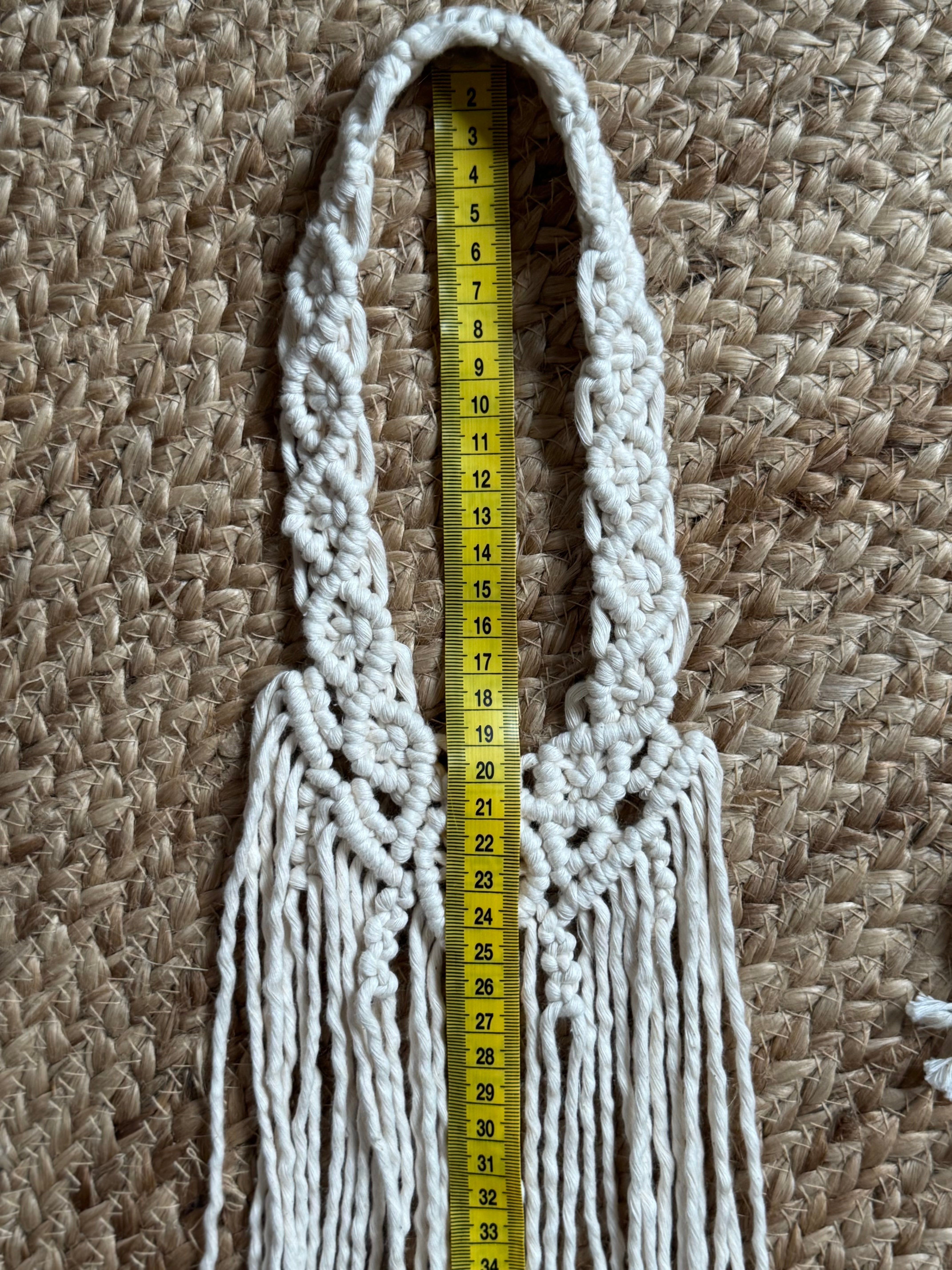 100% Cotton Girls Macrame Outfit (Size 3-5)