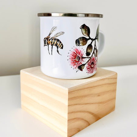 Gardeners Mug - Eucalyptus & Bee