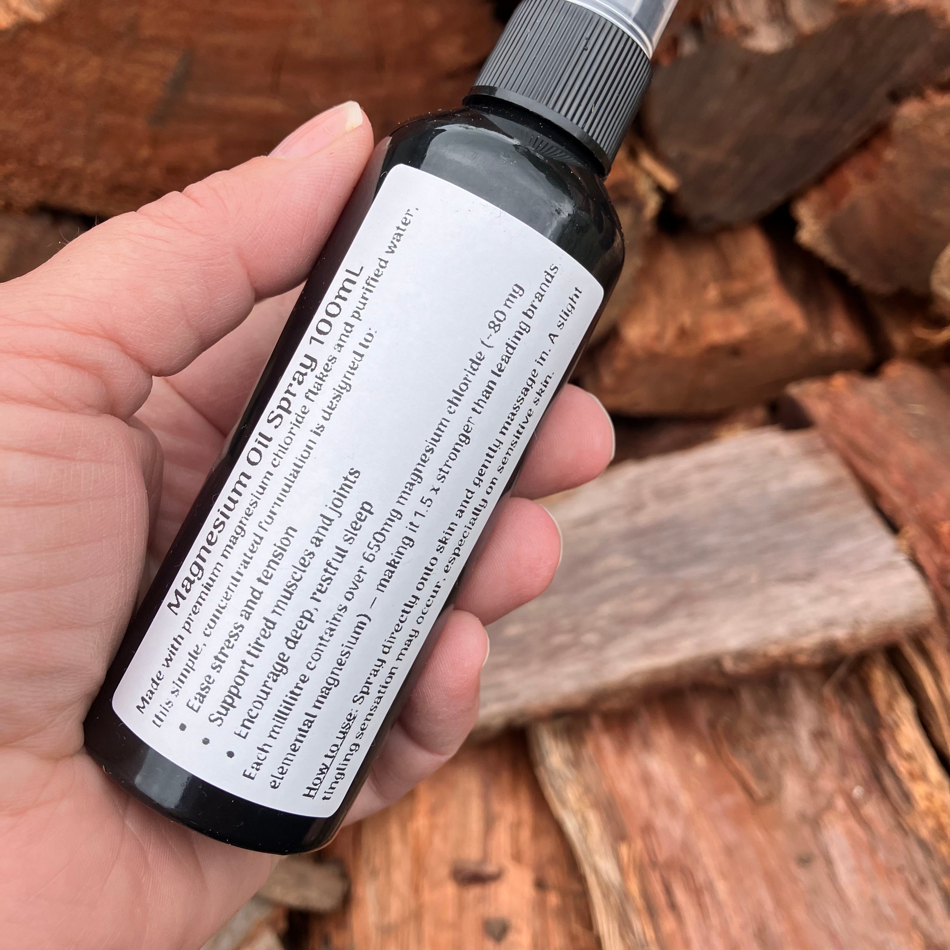 Magnesium Oil Spray for Sore Muscles and Better Sleep | Gentle Strength or Extra Strength 100mL