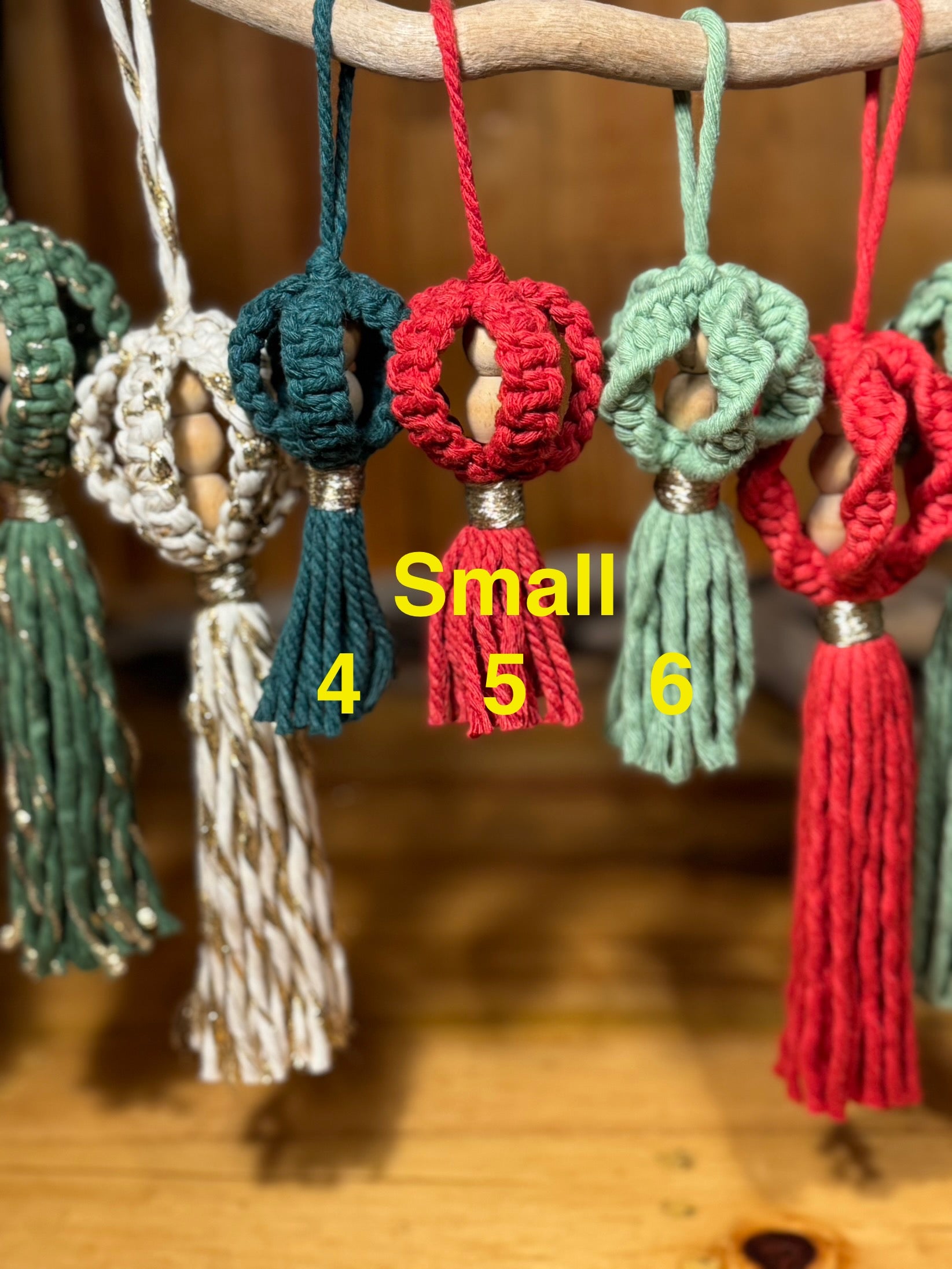 Macrame Xmas Bauble Sets