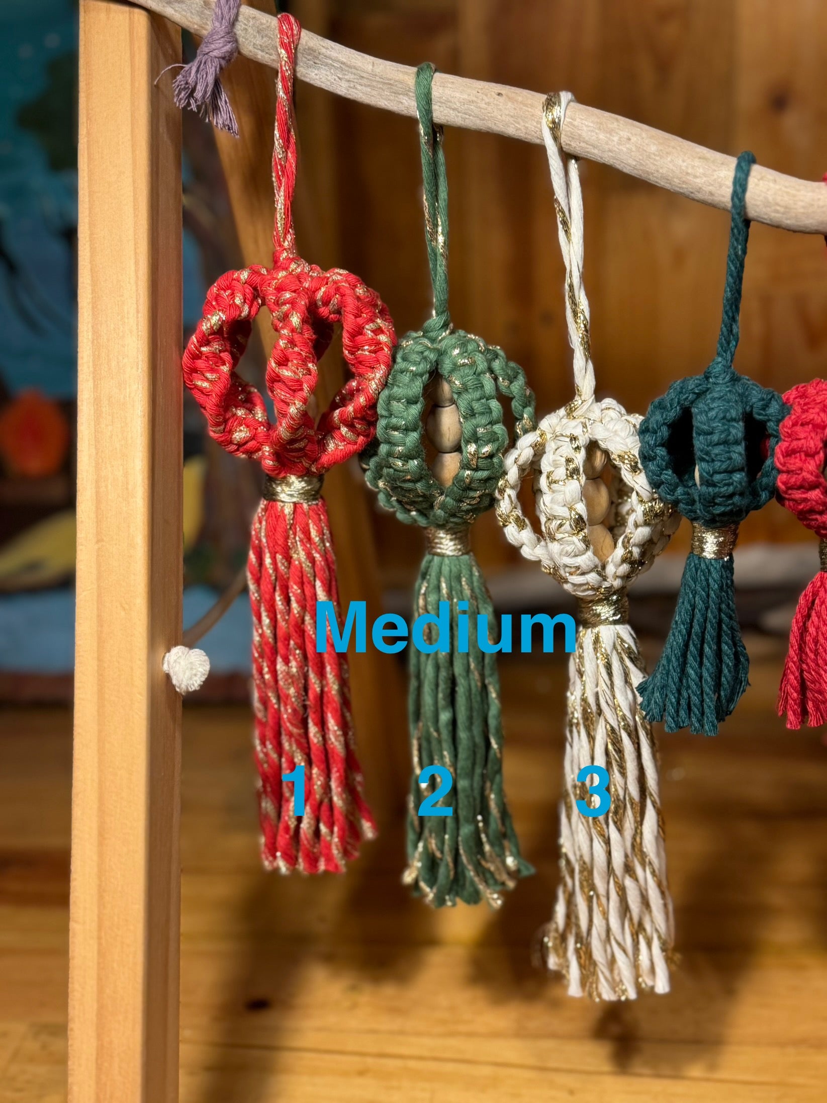 Macrame Xmas Bauble Sets