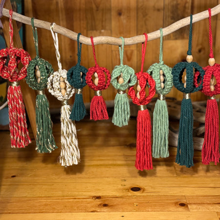 Macrame Xmas Bauble Sets
