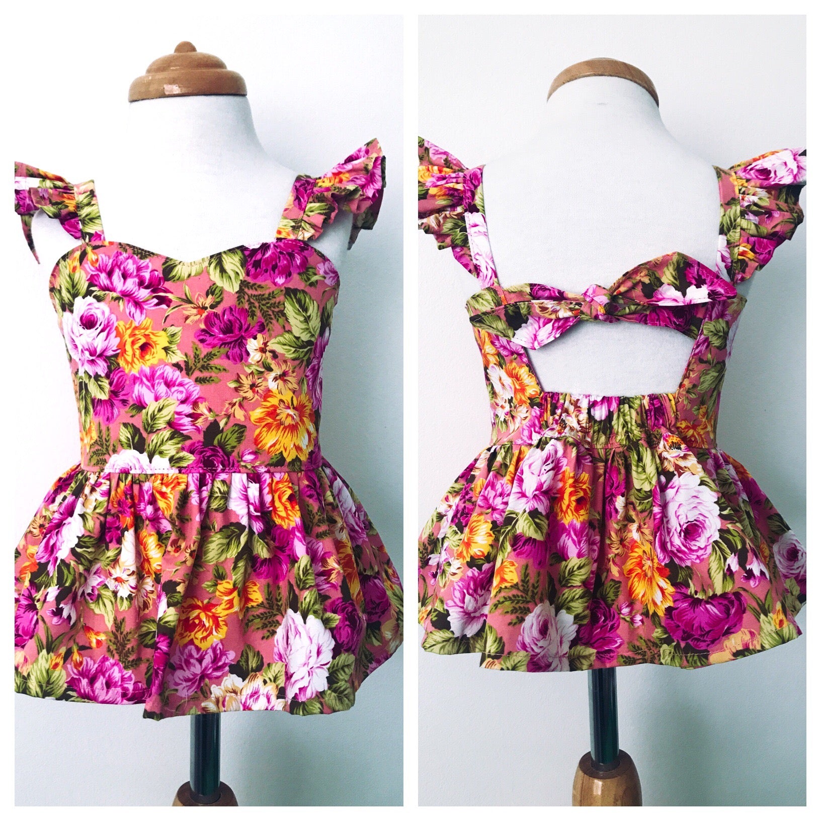 Size 3 Smock tops - Various Prints - Cotton