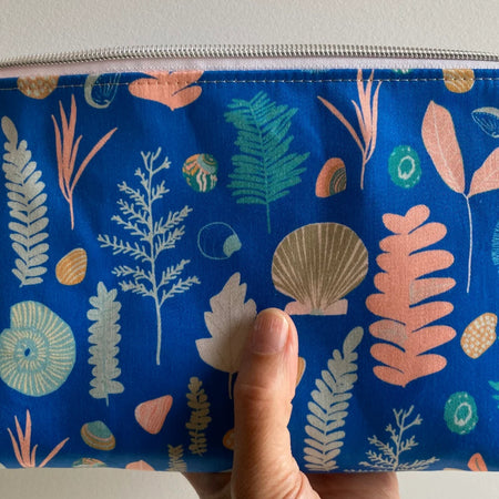 Beach Fossils Zip Pouch / Bag