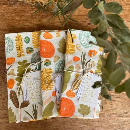 Tea Towel - Beach Fossils