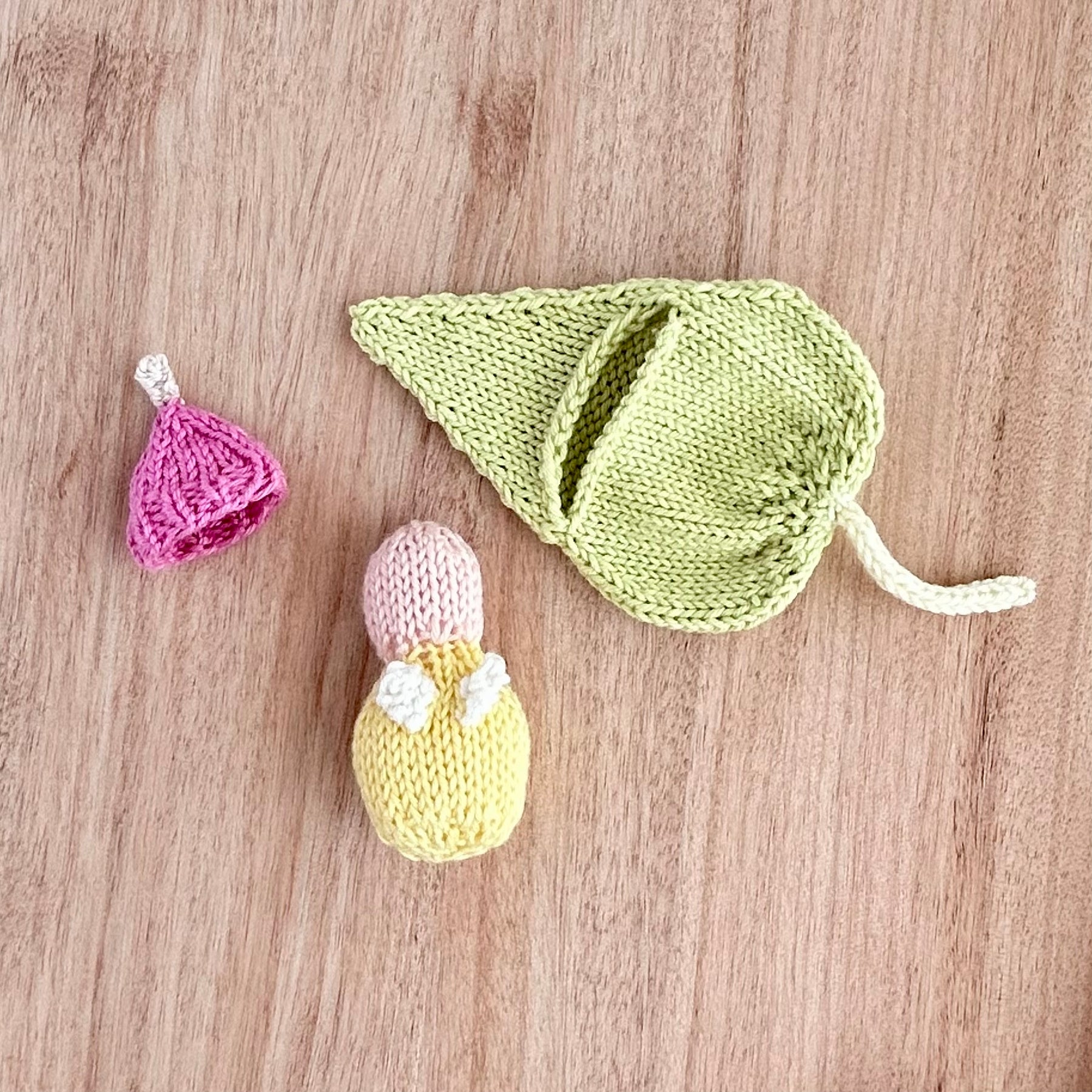 Leafling| Hand Knit| Whimsical Gift | Toy | Ready to Ship