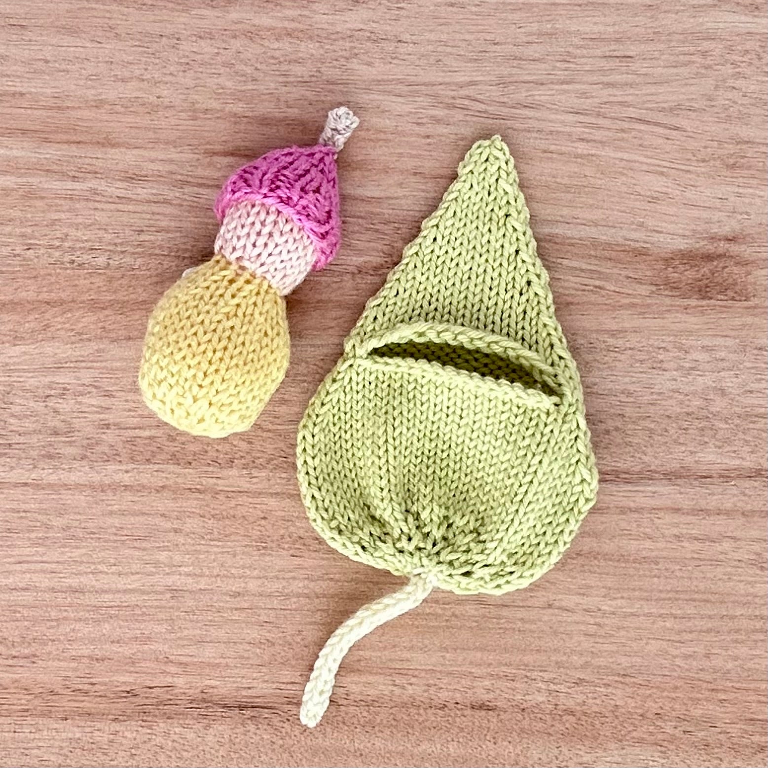 Leafling| Hand Knit| Whimsical Gift | Toy | Ready to Ship
