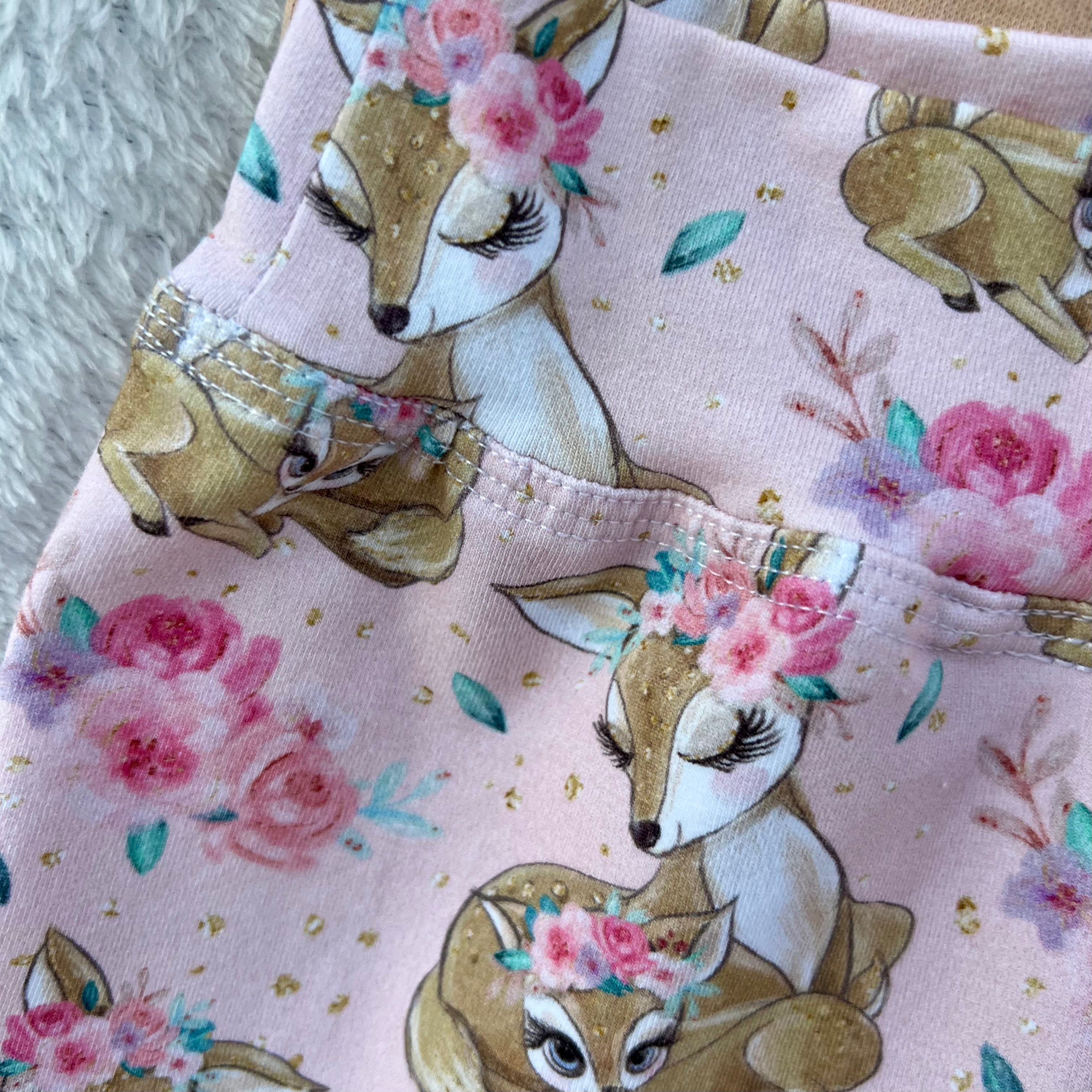 Deer Me | Size 0 only | Handmade Long Baby Pants by Dumbleton Duds | FREE Postage $50+