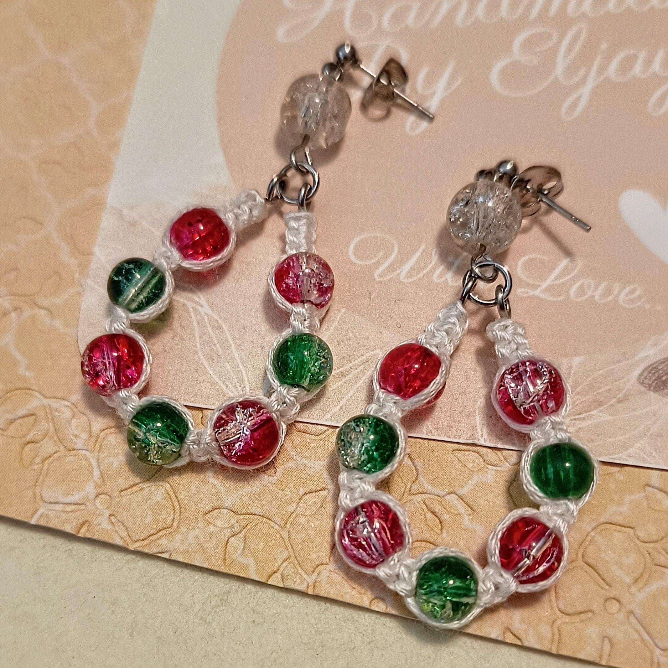 Assorted Macrame Beaded Earrings