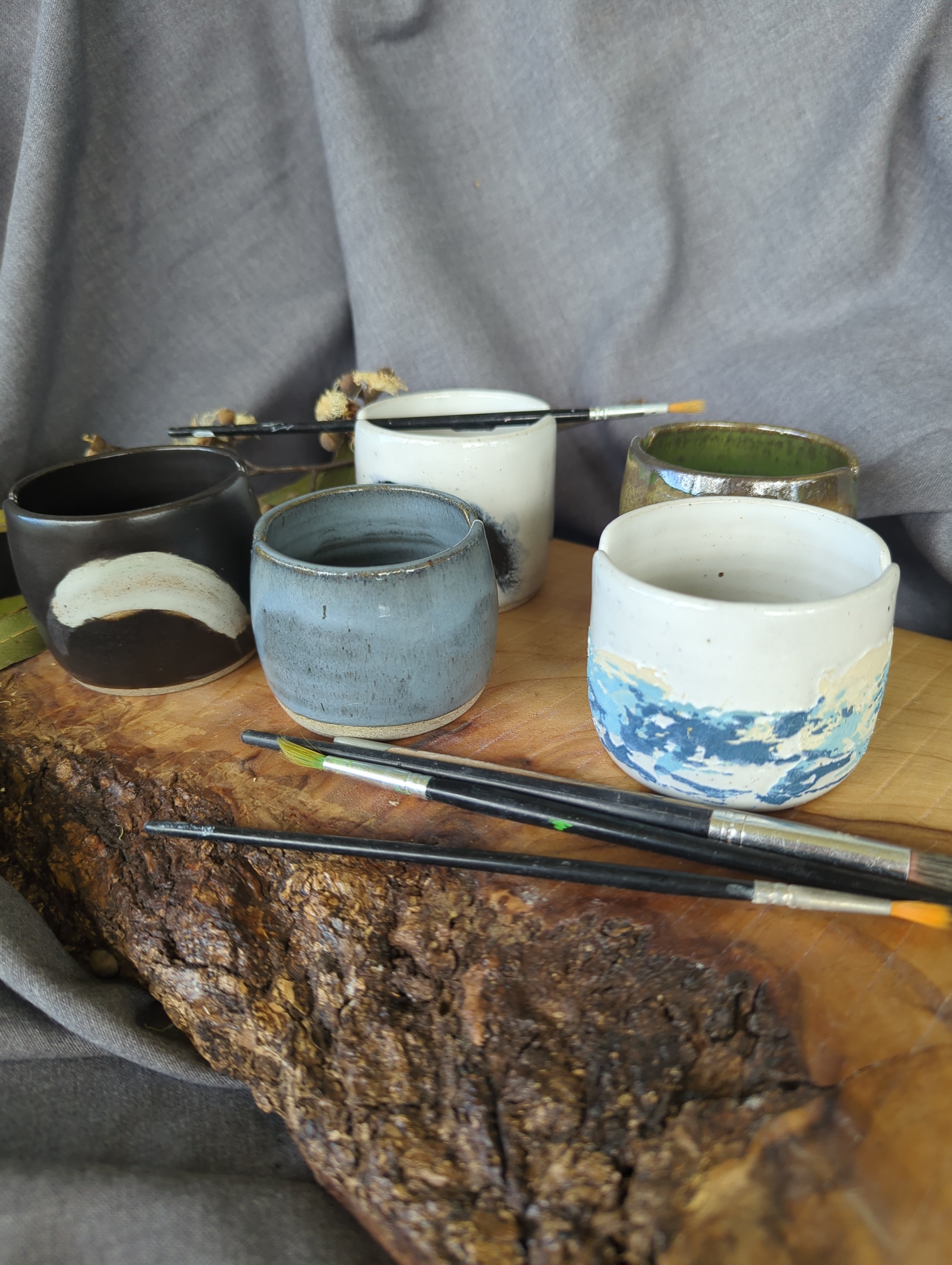 Paint Brush Holder Cup