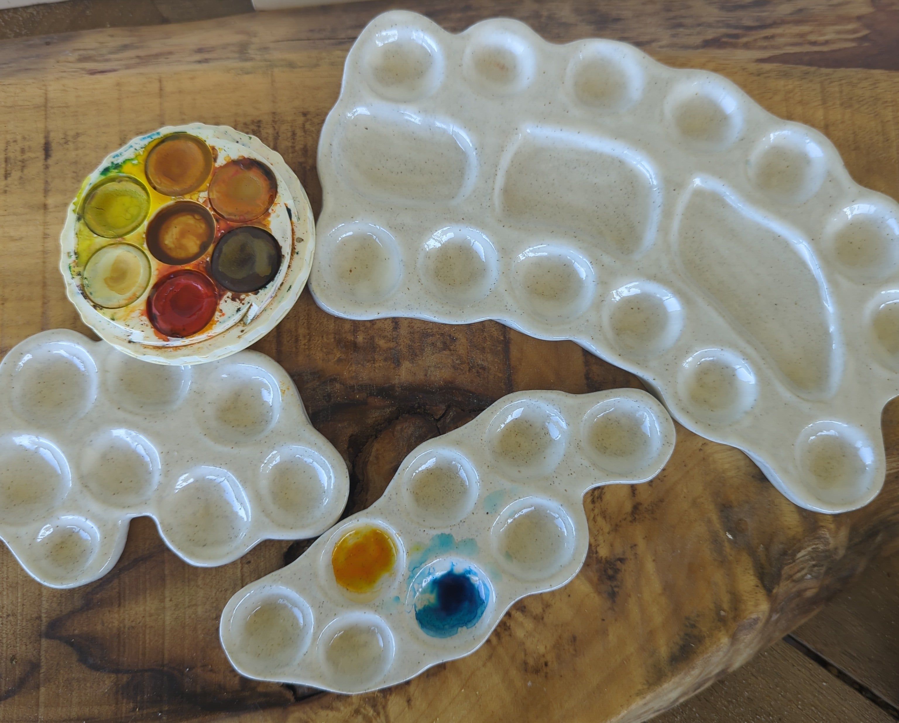 Ceramic Paint Palette