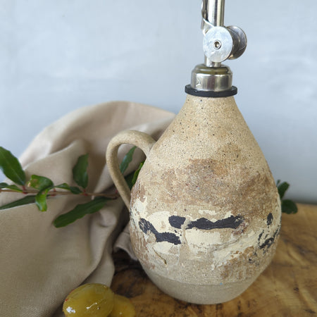 Ceramic oil/vinegar bottle