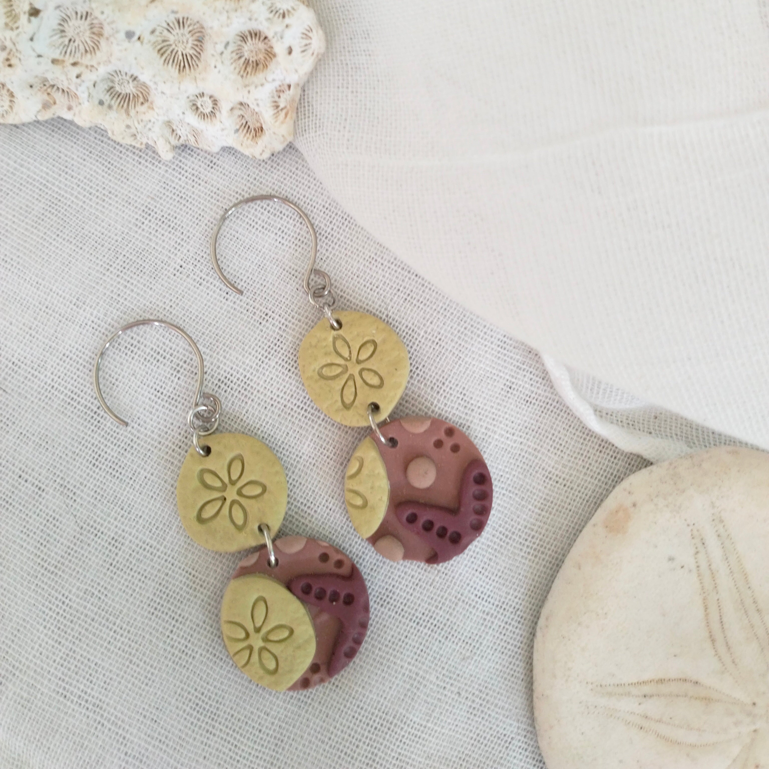 Earrings - Beachcombers Collection - Beachy Boho Dangles