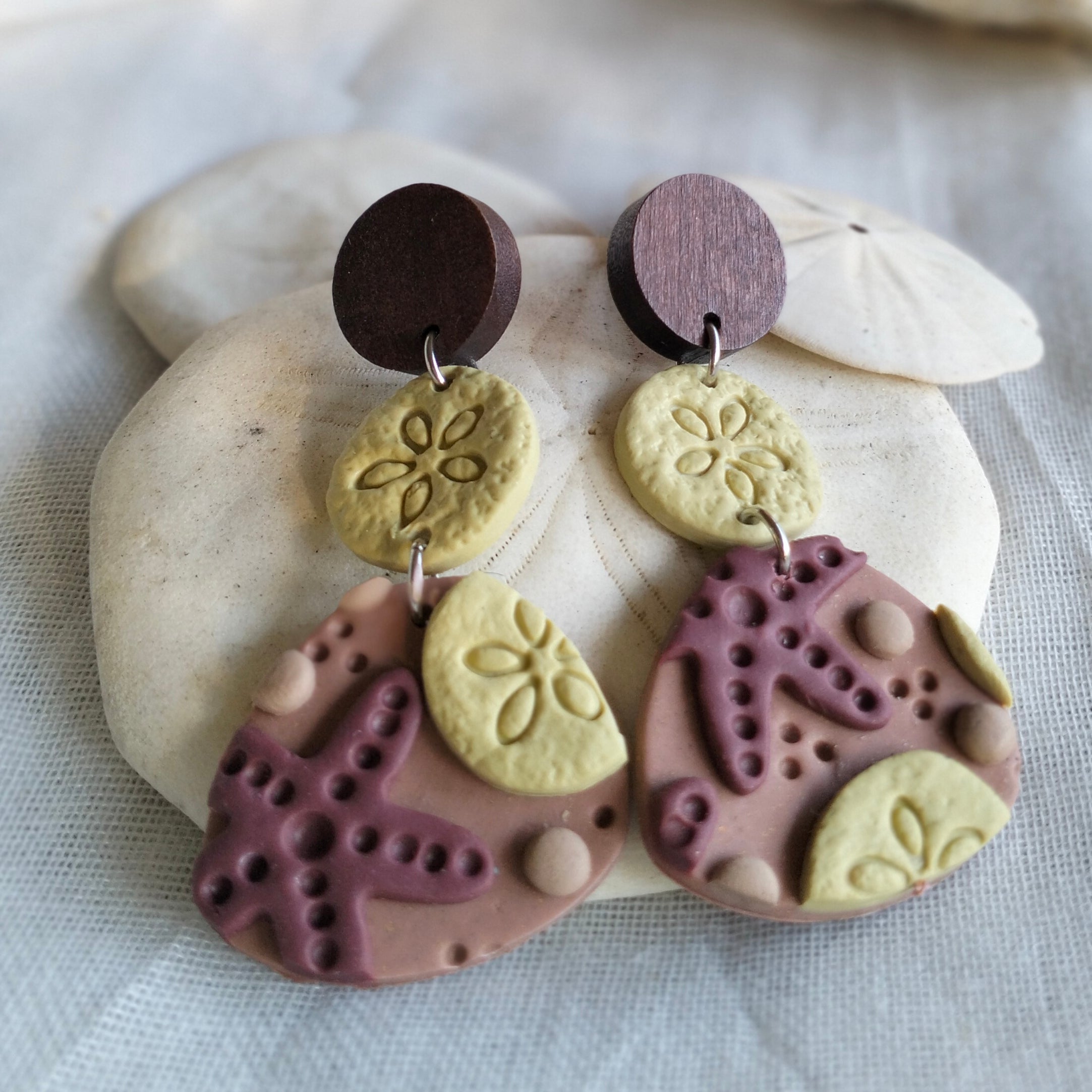 Earrings - Beachcombers Collection - Beachy Boho Dangles